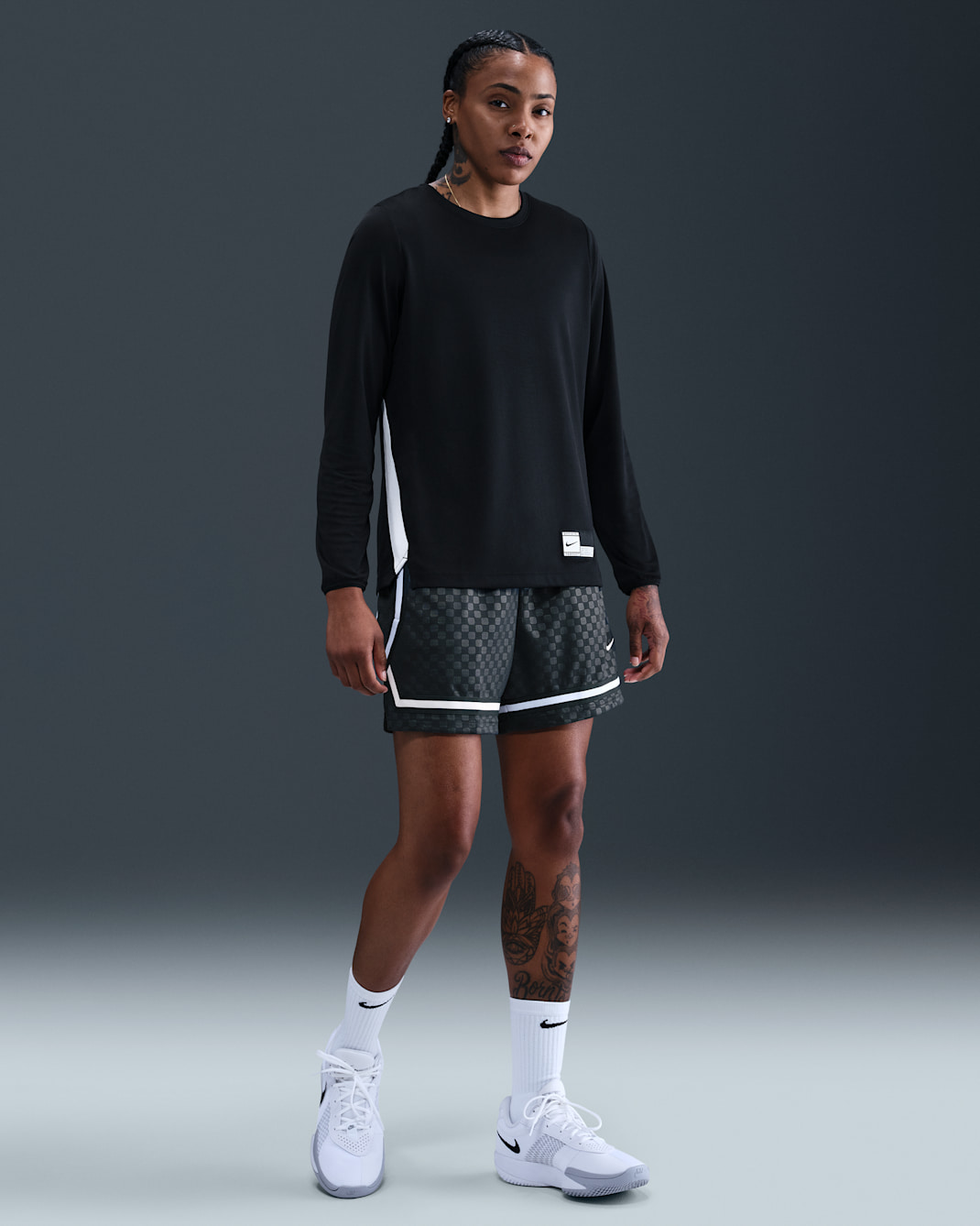 Nike Crossover Women's Dri-FIT Basketball Shorts - Seaweed/Seaweed/White