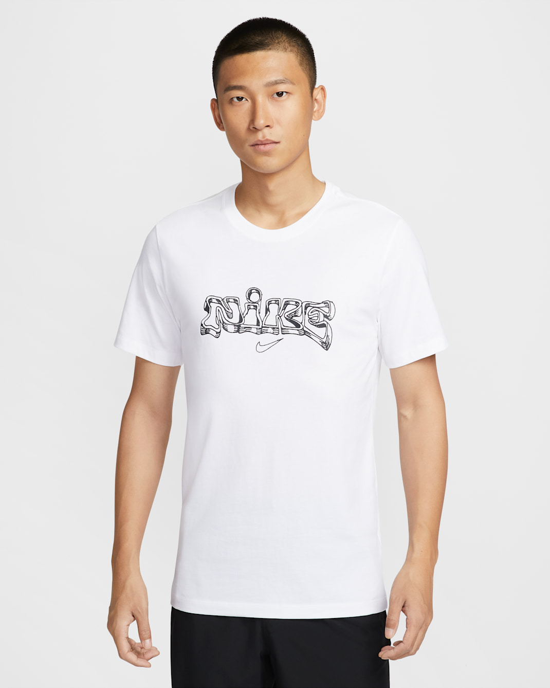 Nike Men's T-Shirt - White/Off-Noir