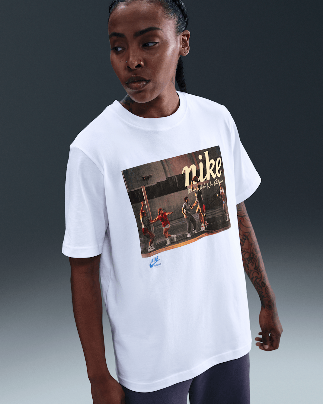 Nike Women's Basketball T-Shirt - White