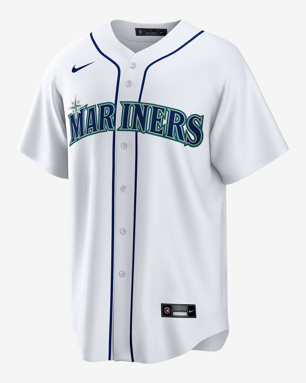 Cal Raleigh Seattle Mariners Men's Nike MLB Replica Jersey - White
