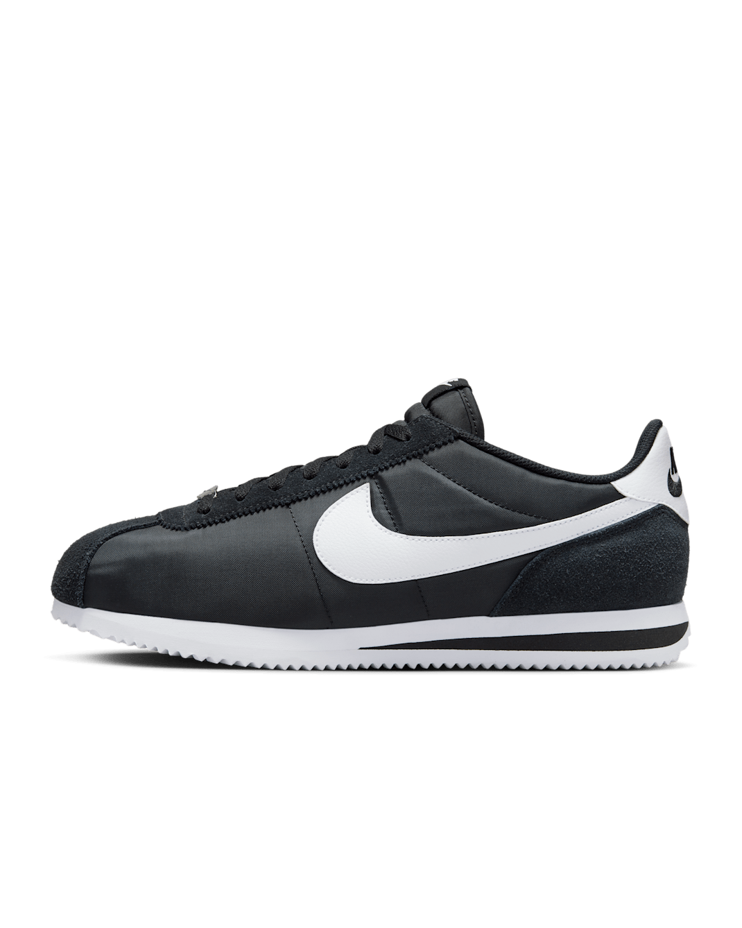 Nike Cortez Textile Men's Shoes - Black/White