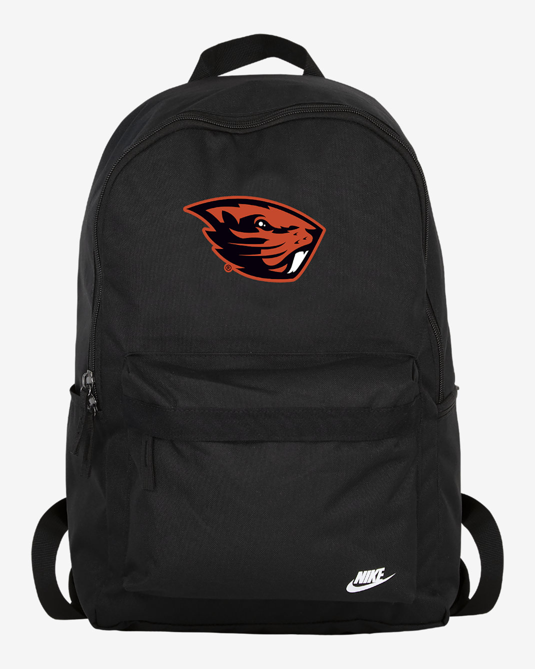 Oregon State Nike College Heritage Backpack - Black/Orange