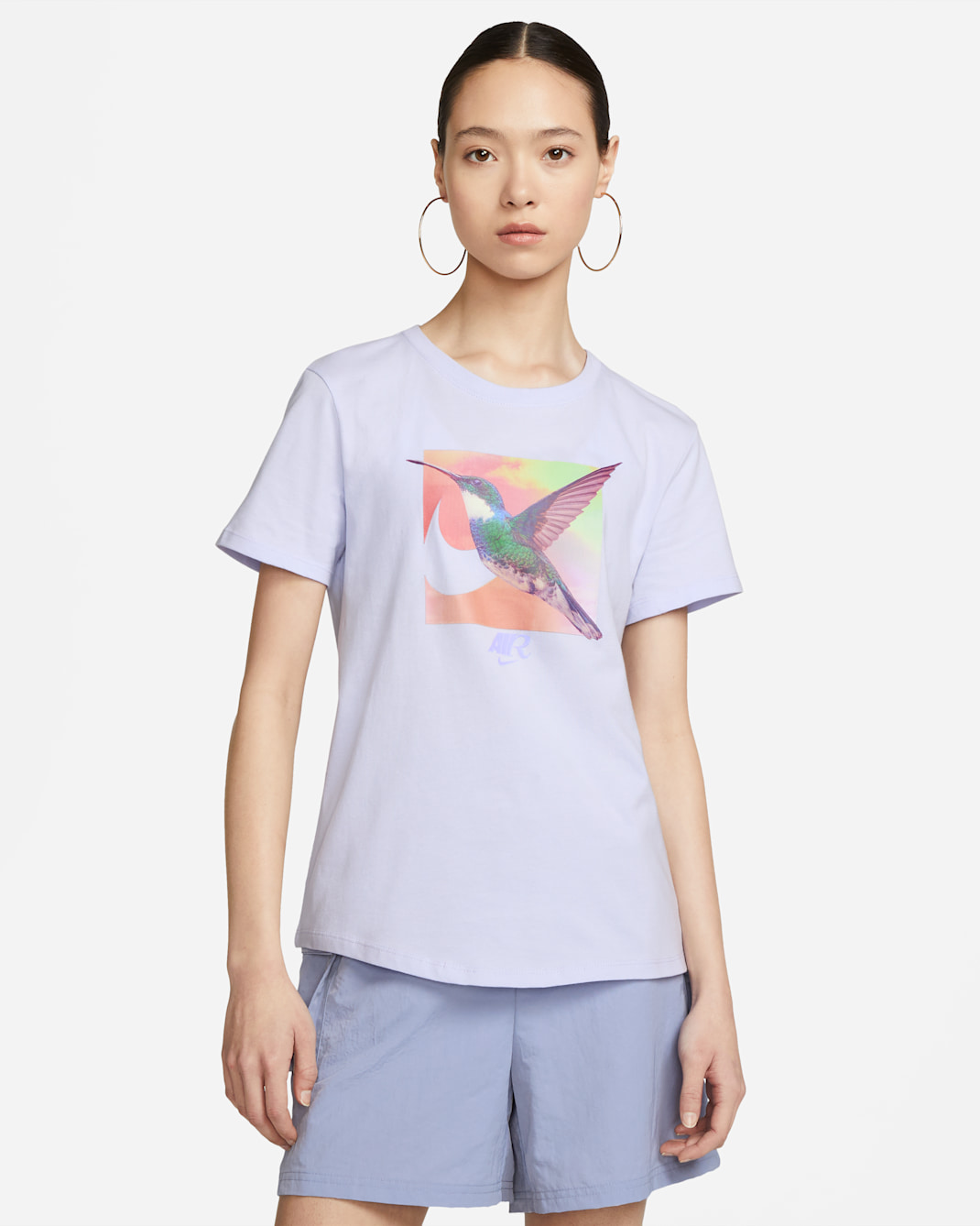 Nike Sportswear 女款 T 恤 - Oxygen Purple