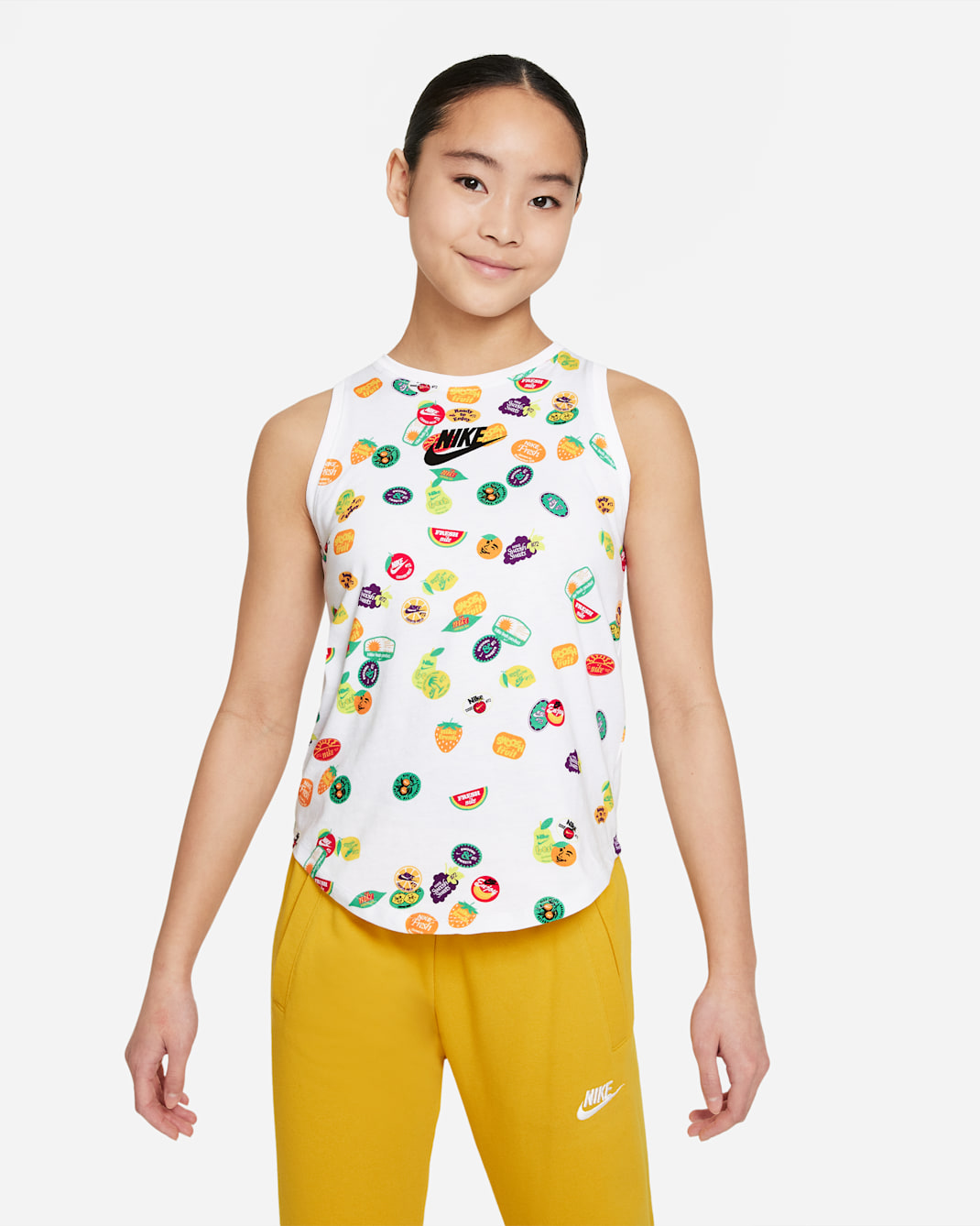 Nike Sportswear Older Kids' (Girls') Tank - White