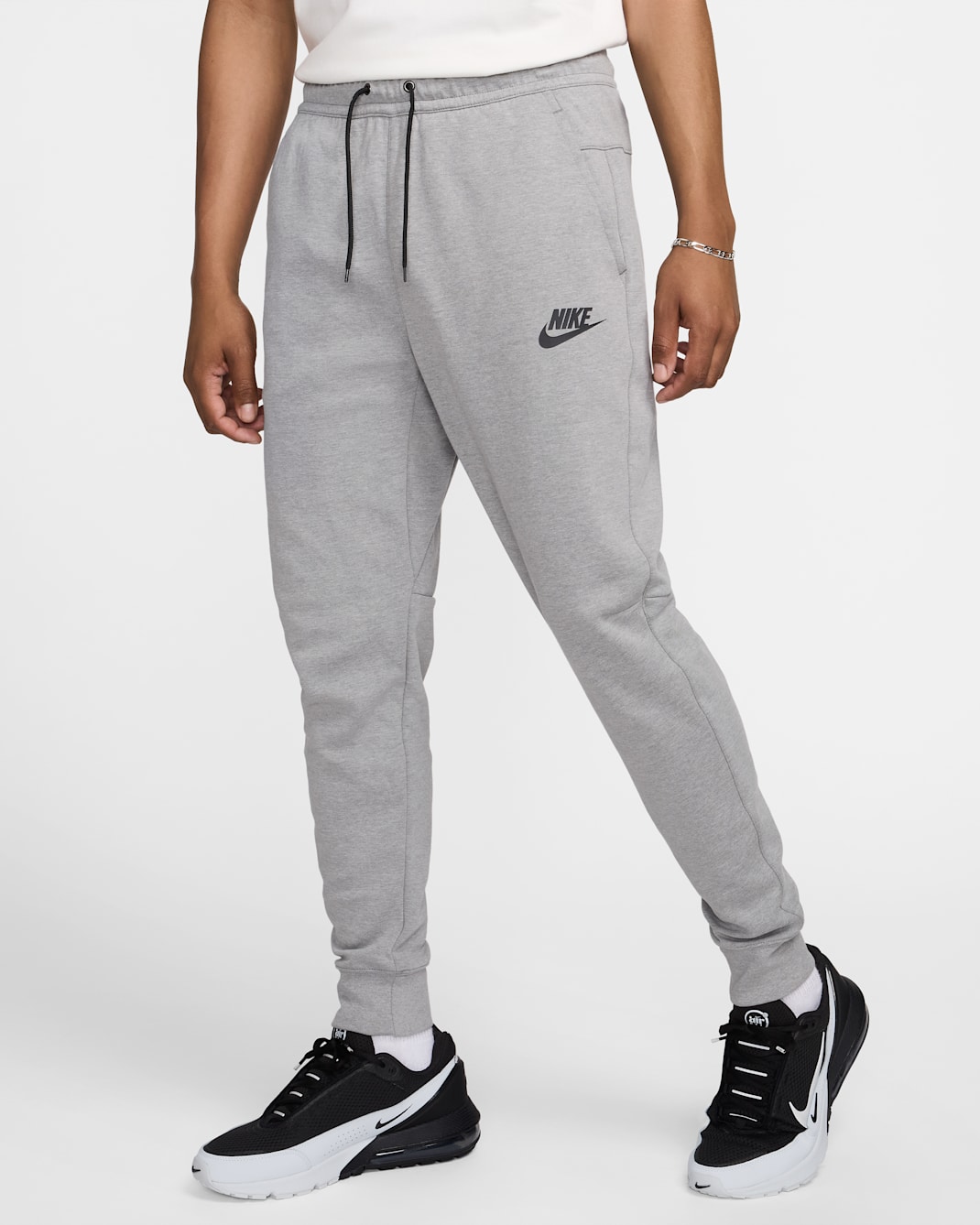 Nike Sportswear Tech Essentials Men's Fleece Joggers - Dark Steel Grey/Heather/Black/Black