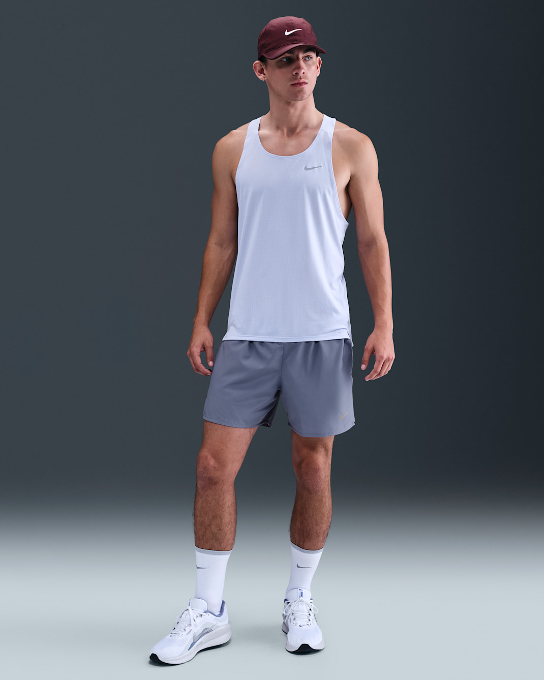 Nike Challenger Men's Dri-FIT 12.5cm (approx.) 2-in-1 Versatile Shorts - World Indigo/World Indigo/Black