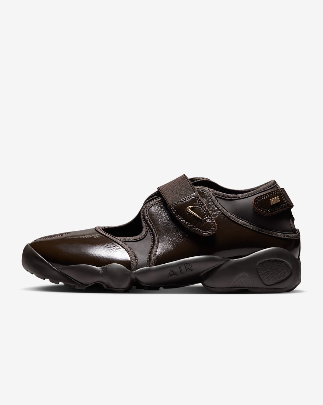 Nike Air Rift Women's Shoes - Velvet Brown/Velvet Brown/Metallic Gold