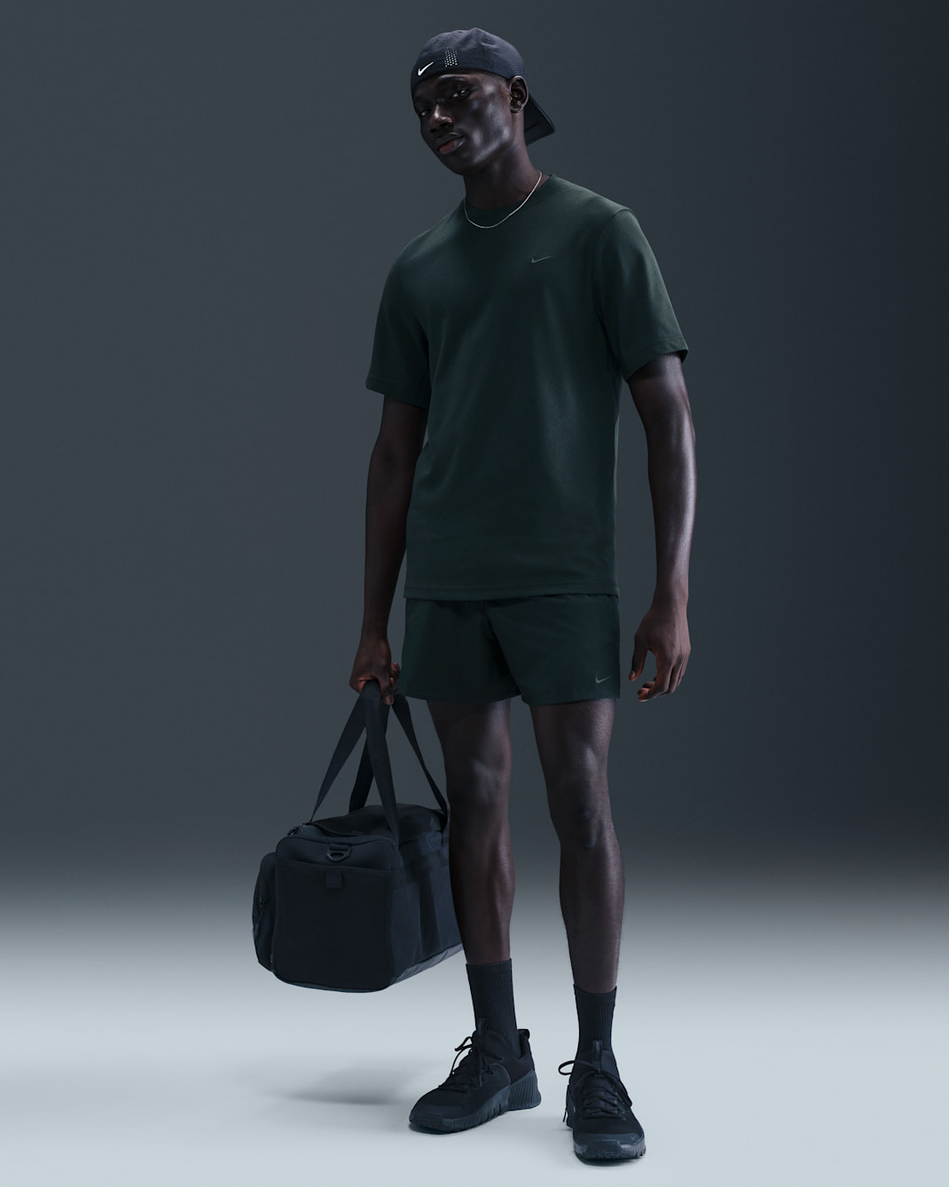 Nike Unlimited Men's Dri-FIT 5" Unlined Versatile Shorts - Seaweed/Black/Seaweed