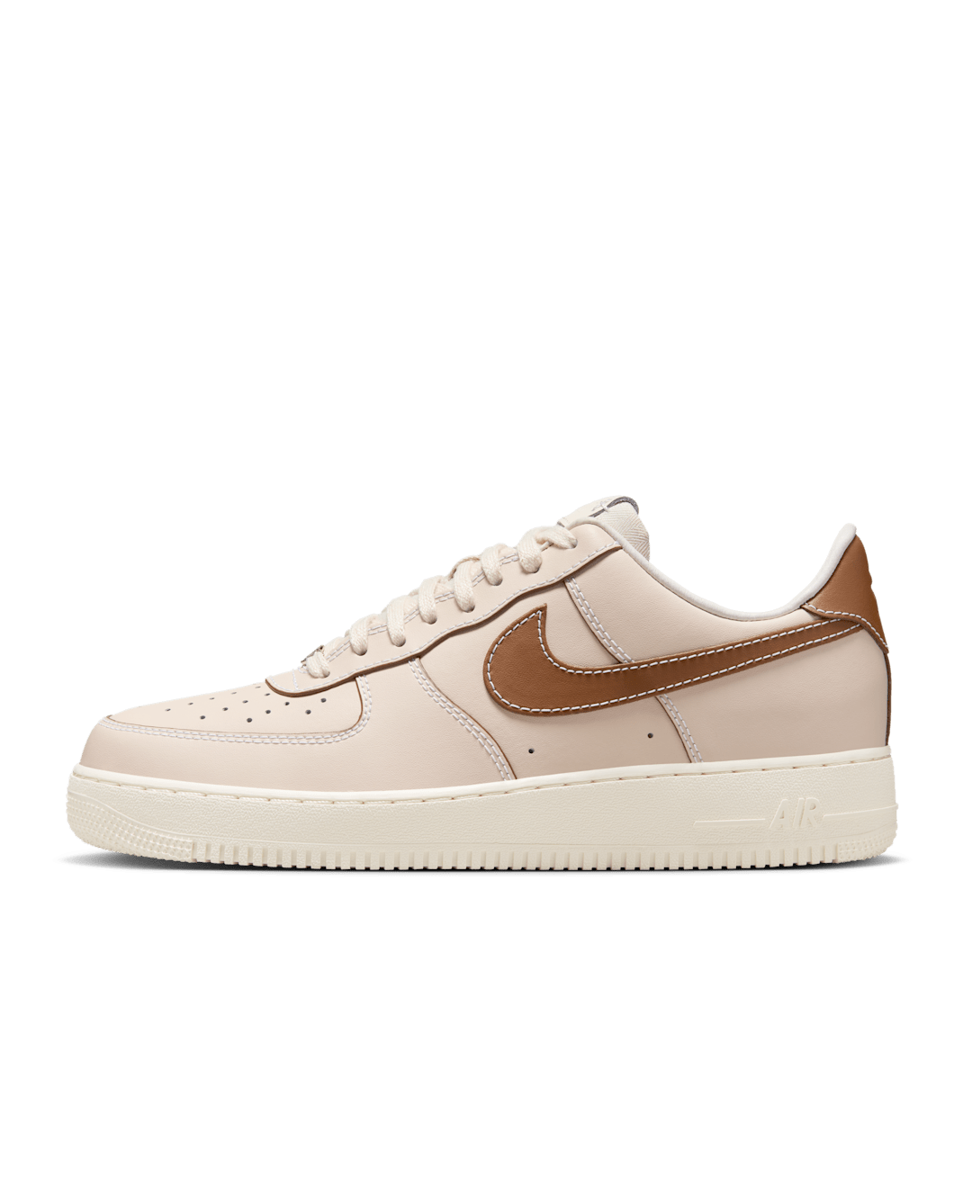 Nike Air Force 1 '07 Men's Shoes - Pearl White/Pale Ivory/Sail/Light British Tan