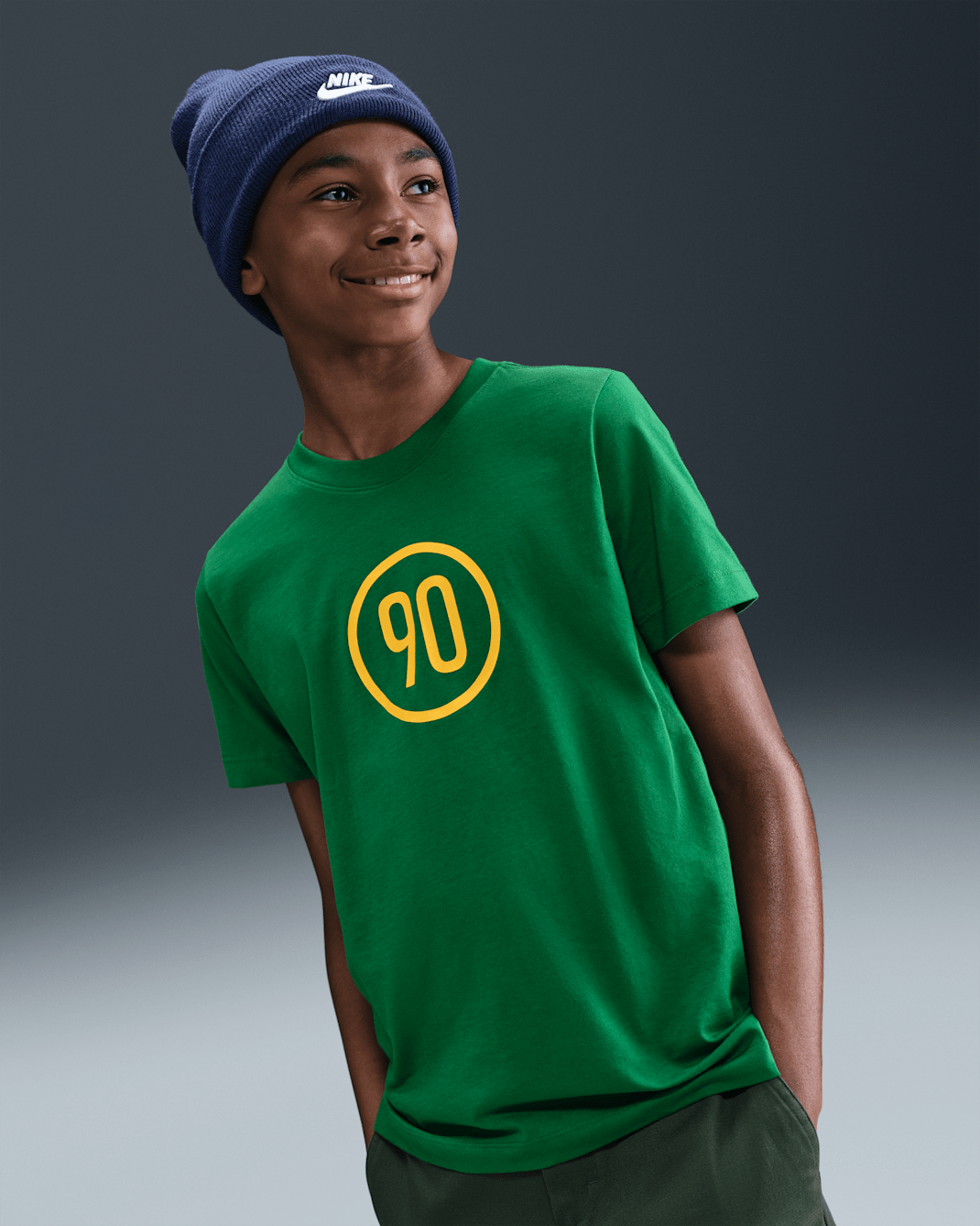 Nike Sportswear Total 90 T-Shirt (ältere Kinder) - Pine Green