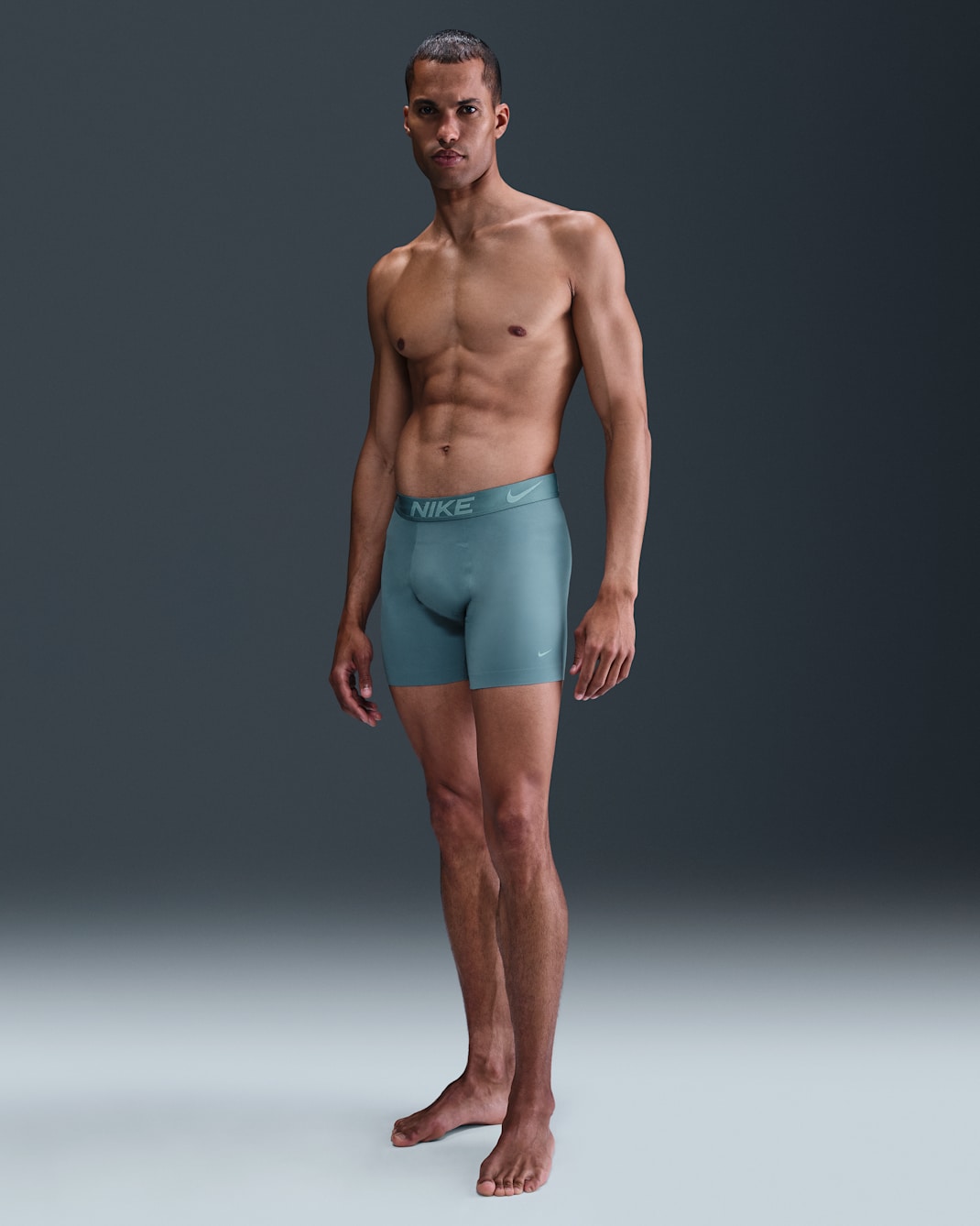 Nike Elite Micro Men's Dri-FIT ADV Boxer Briefs - Cadet Blue