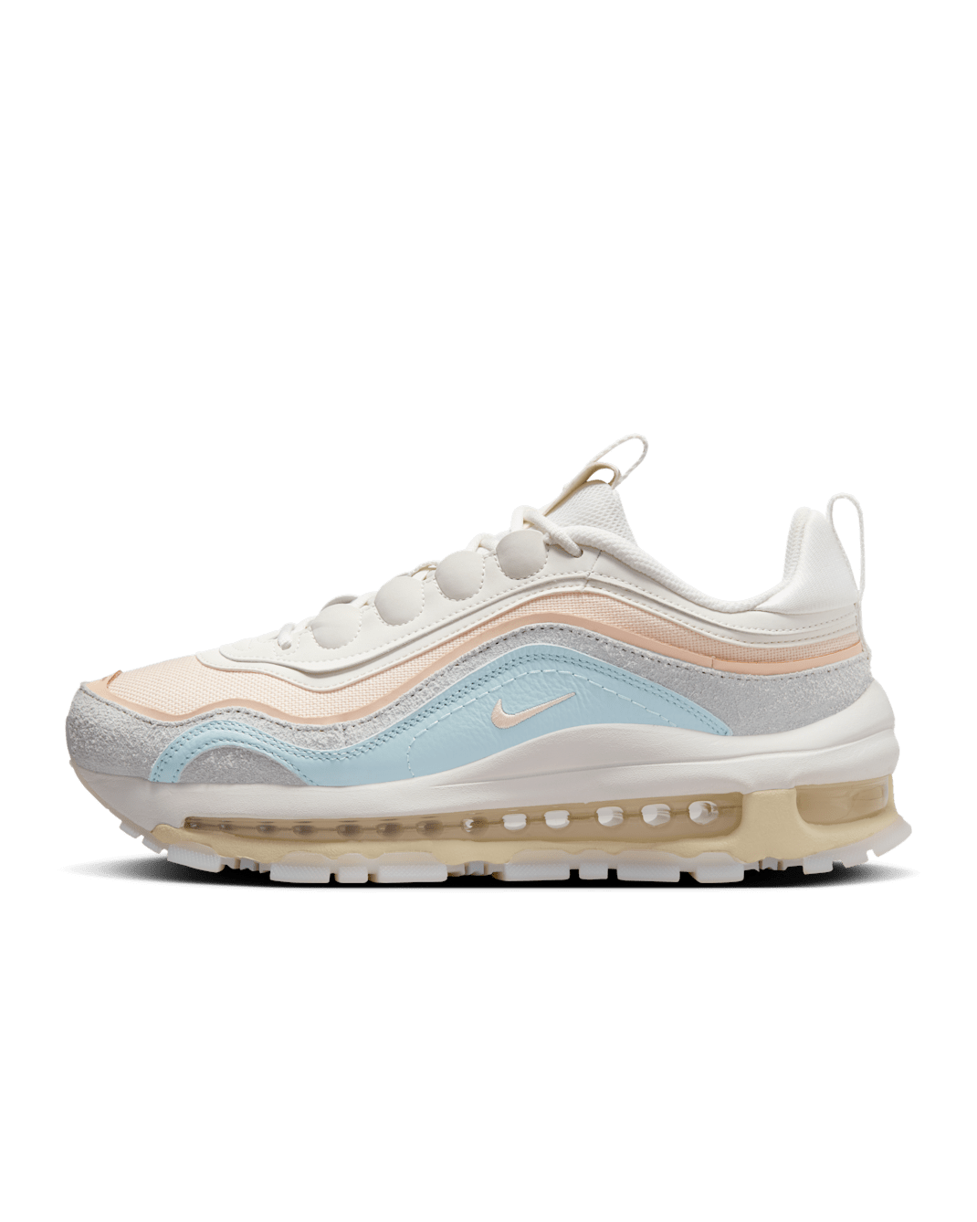 Nike Air Max 97 Futura Women's Shoes - Glacier Blue/Crimson Tint/Guava Ice/Trace Blue