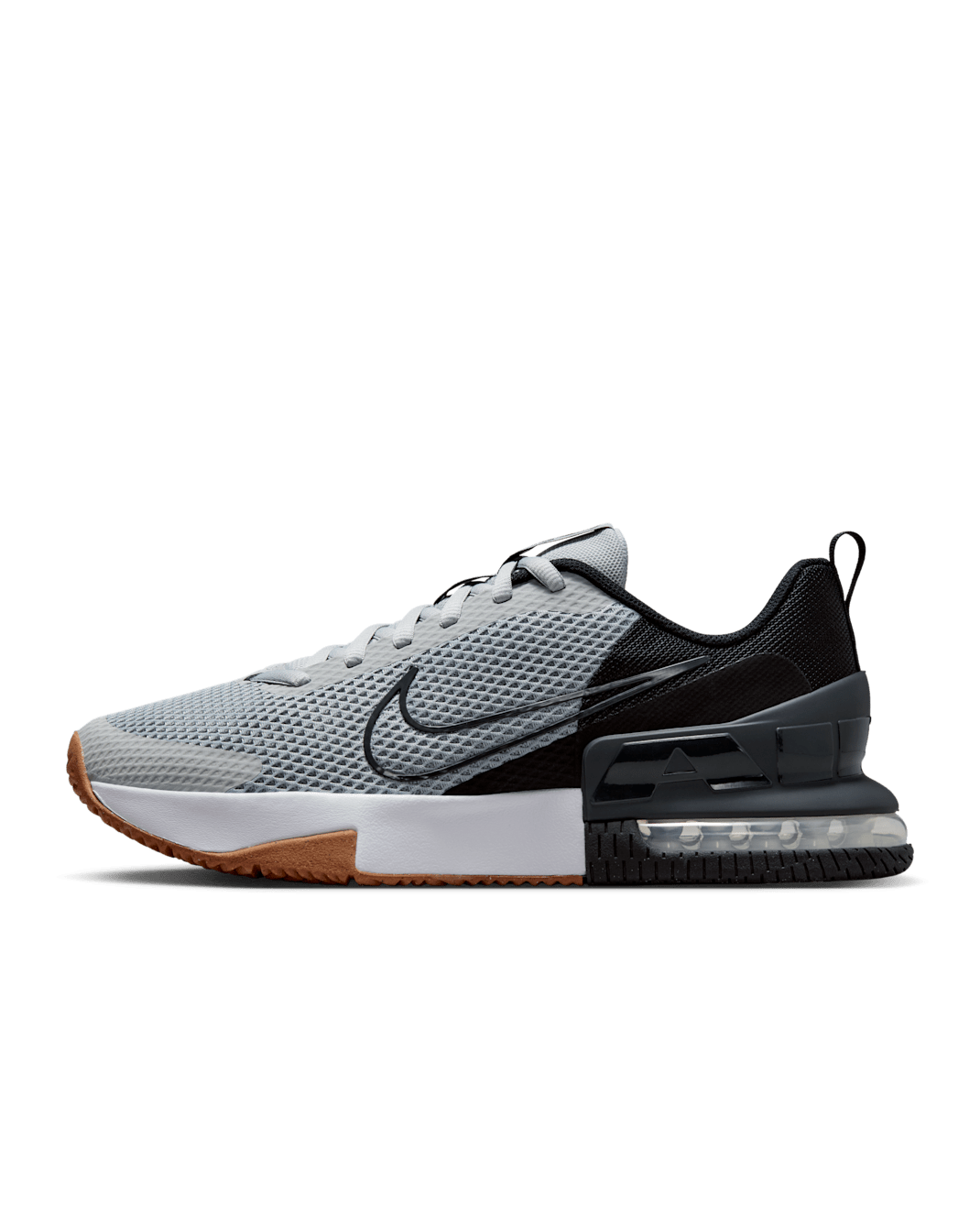 Nike Air Max Alpha Trainer 6 Men's Workout Shoes - Light Smoke Grey/Black/Gum Medium Brown/Anthracite