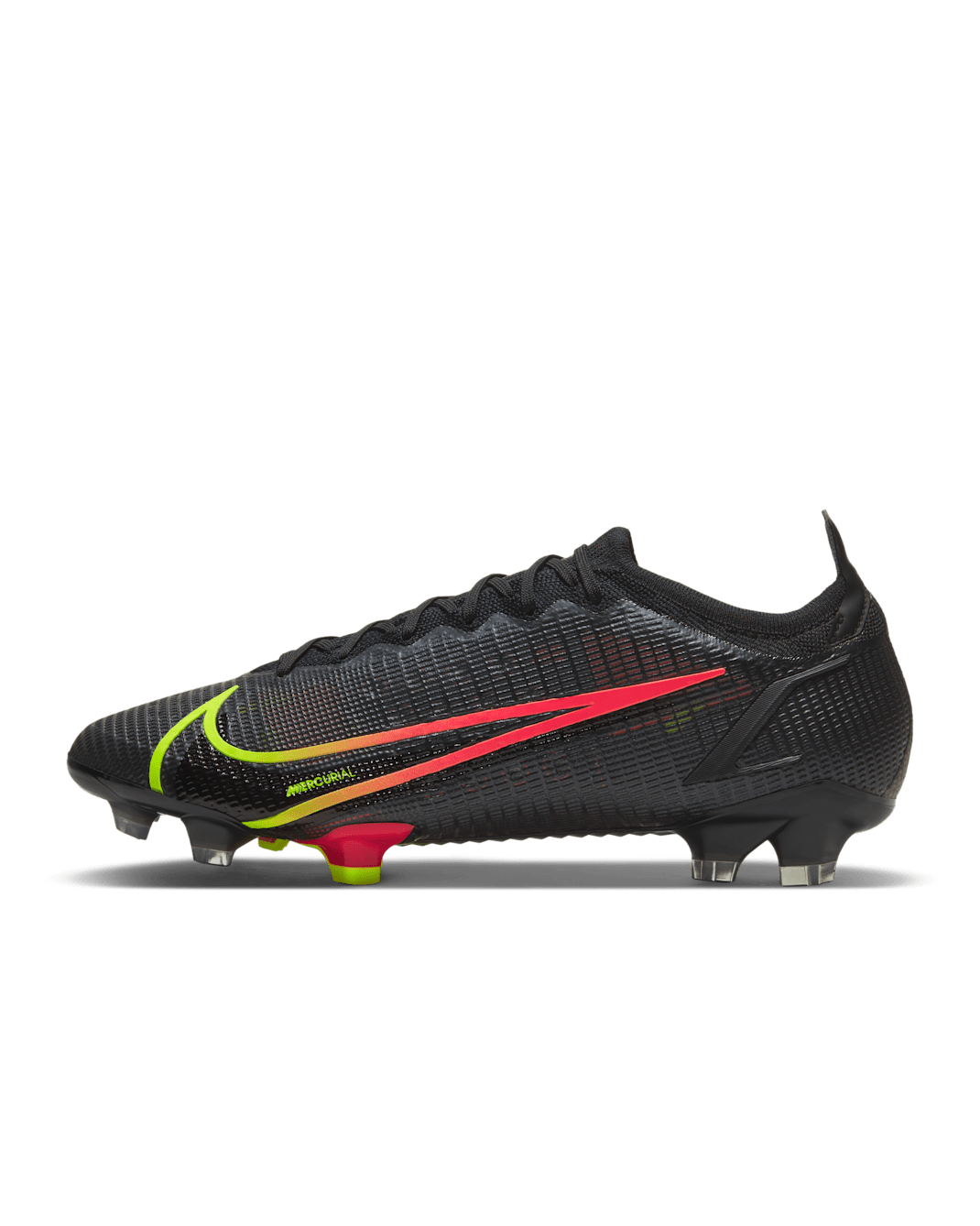 Chaussure de football à crampons pour terrain sec Nike Mercurial Vapor 14 Elite FG - Noir/Off Noir/Obsidian/Cyber