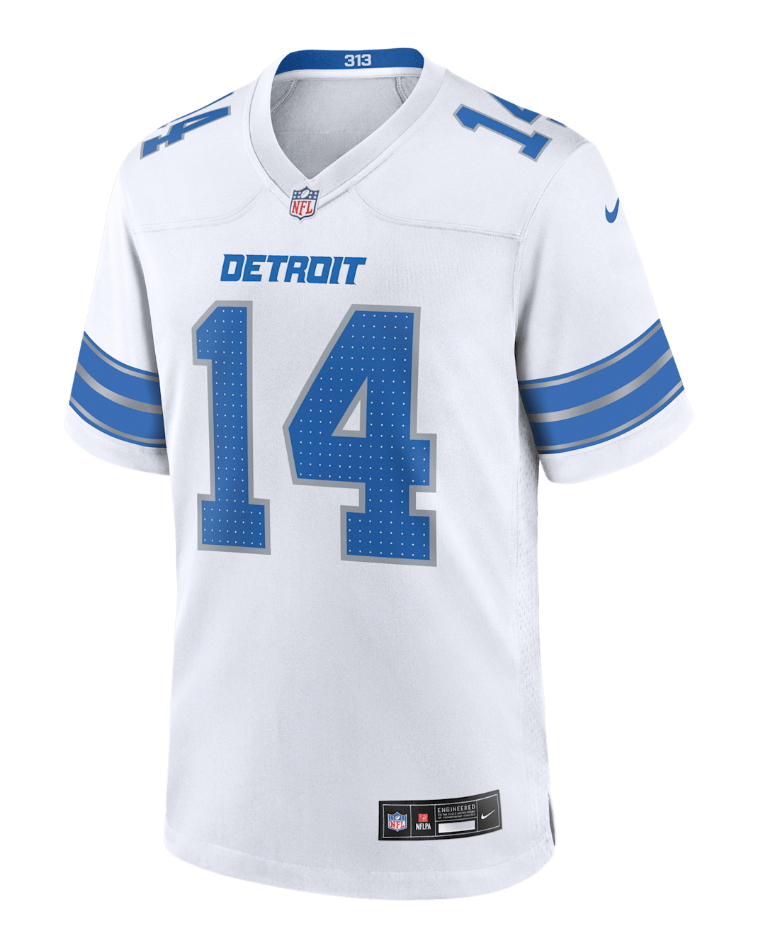 Amon-Ra St. Brown Detroit Lions Men's Nike NFL Game Football Jersey - White