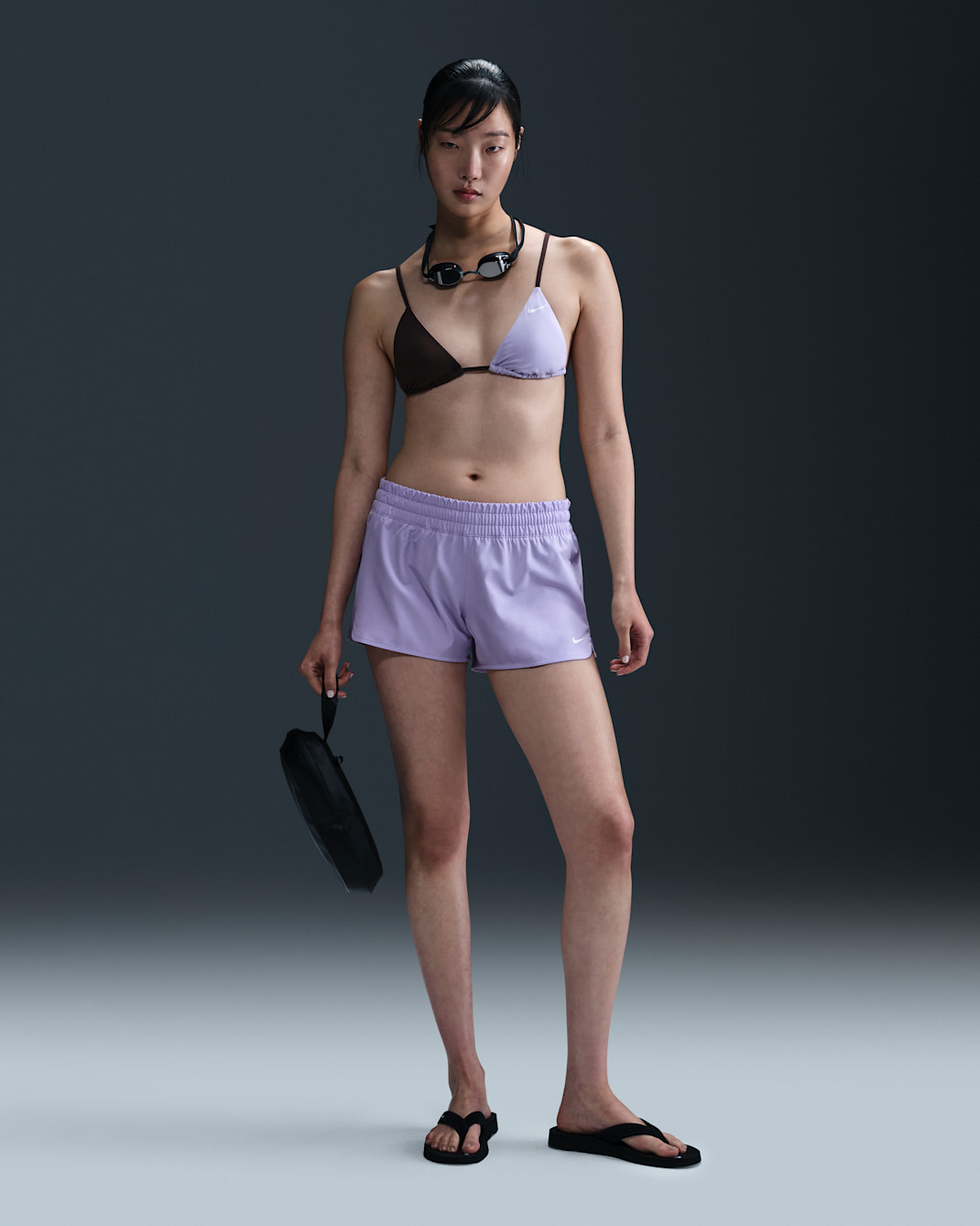 Nike Swim Women's Cover-Up Shorts - Hydrangeas