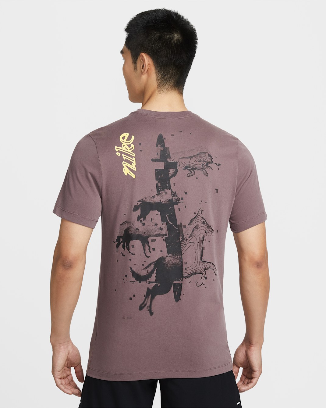 Nike Men's Dri-FIT Running T-Shirt - Tattoo