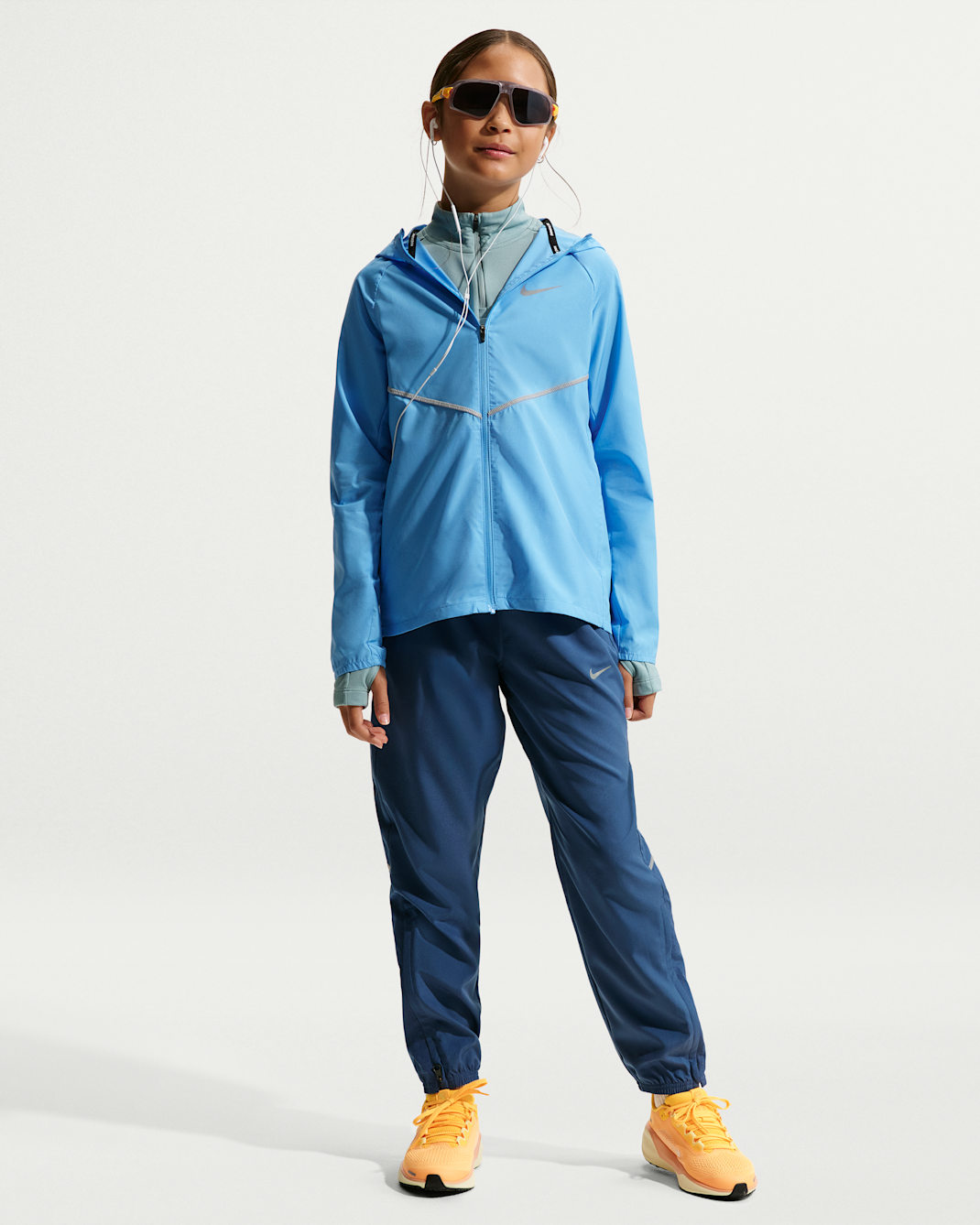 Pantaloni in tessuto Dri-FIT Nike Miler – Ragazzo/a - Mystic Navy