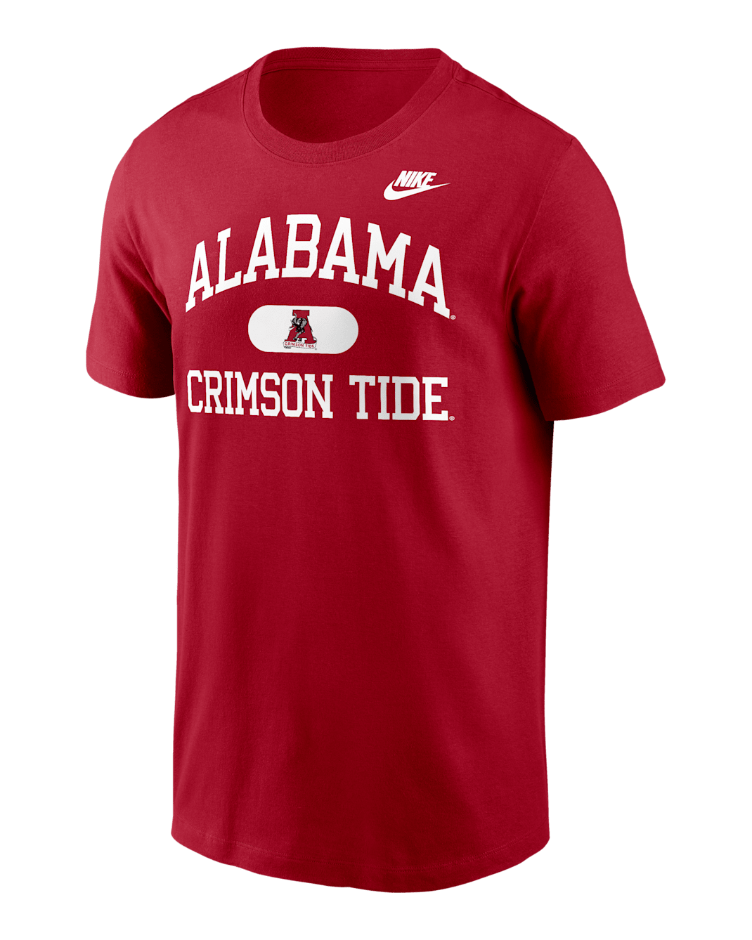 Playera universitaria Nike para hombre Alabama Legacy Alma Mater - Carmesí