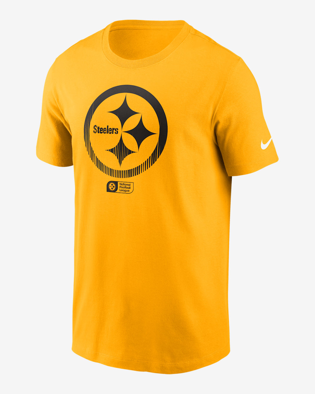 Pittsburgh Steelers Faded Essential Men's Nike NFL T-Shirt - Gold