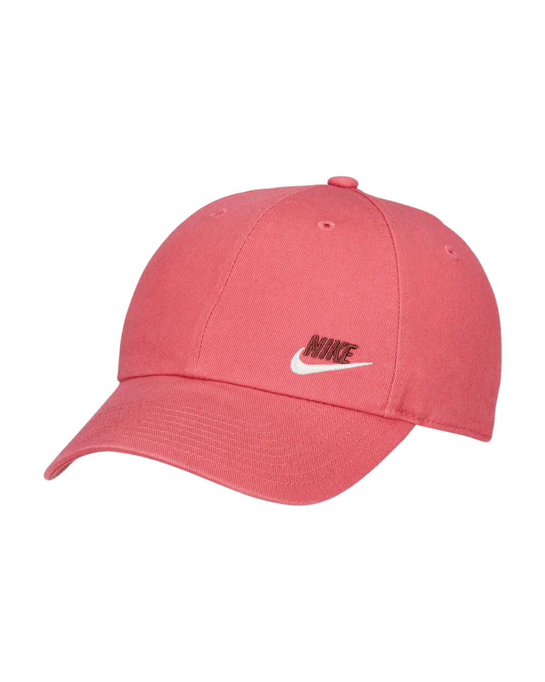 หมวกแก๊ปผู้หญิง Nike Sportswear Heritage86 - Archaeo Pink/Sail