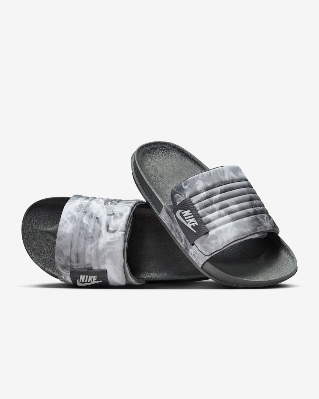 Nike Offcourt Adjust Men's Slides - Dark Grey/Wolf Grey/Photon Dust