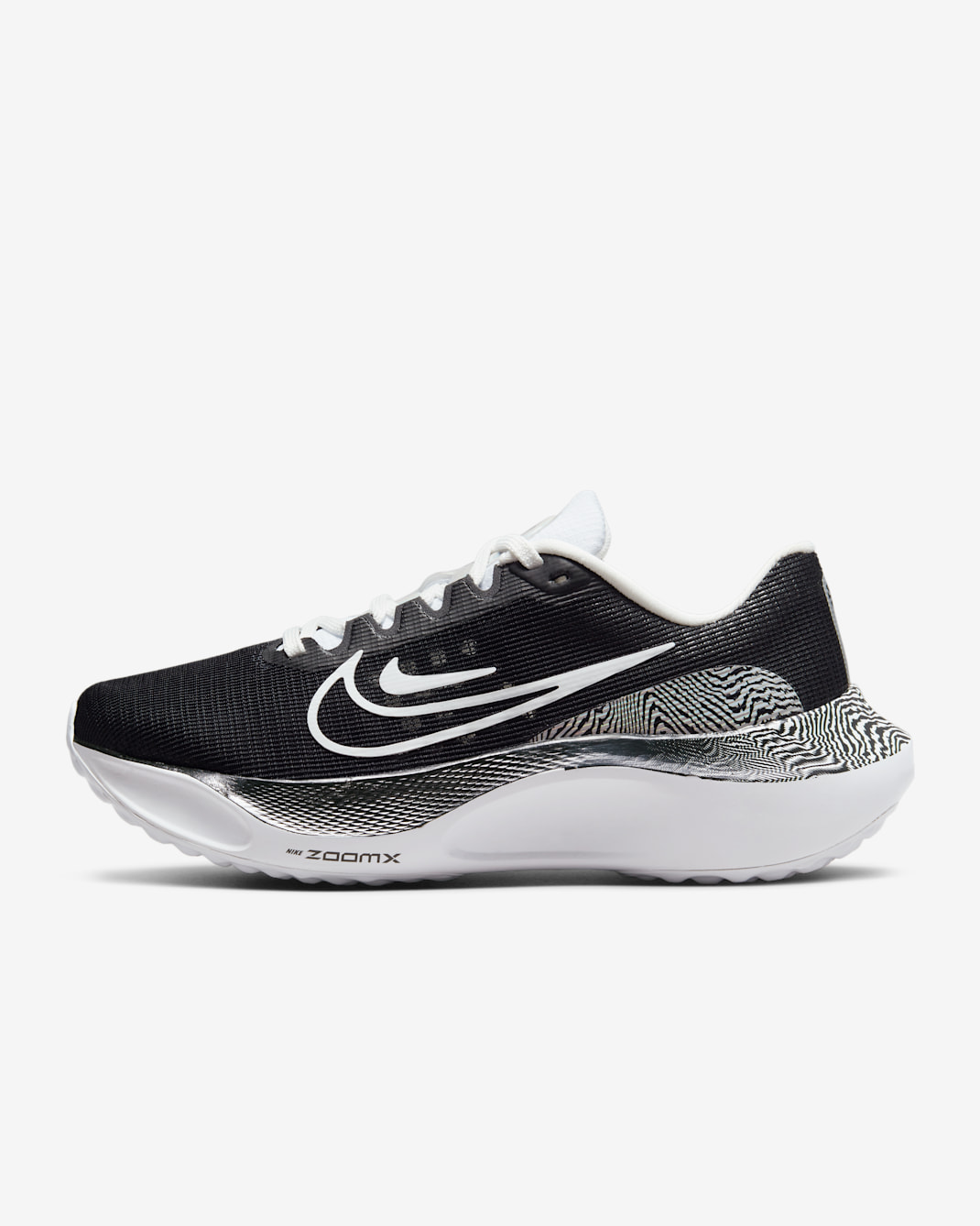 Nike Zoom Fly 5 Premium Women's Road Running Shoes - Black/Black/White