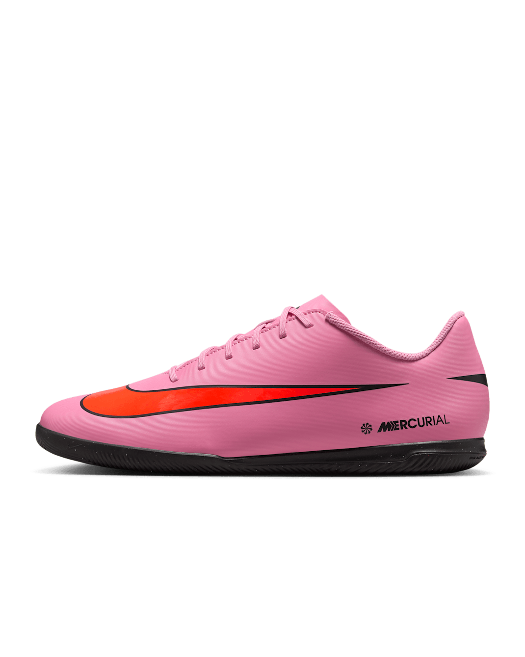 Nike Mercurial Vapor 16 Club Indoor Court Low-Top Football Shoes - Magic Flamingo/Total Crimson/Black