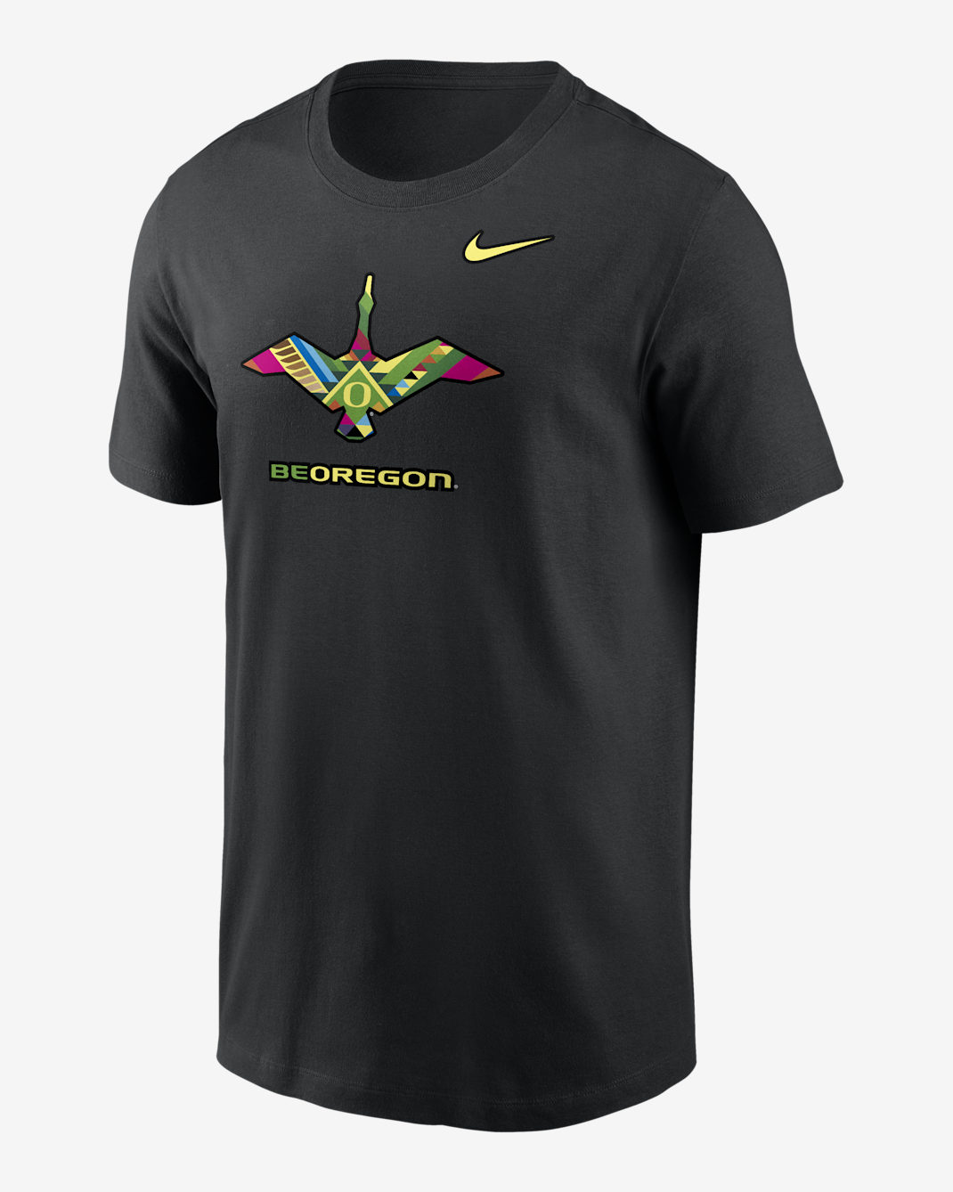 Oregon Be Oregon Men's Nike College T-Shirt - Black