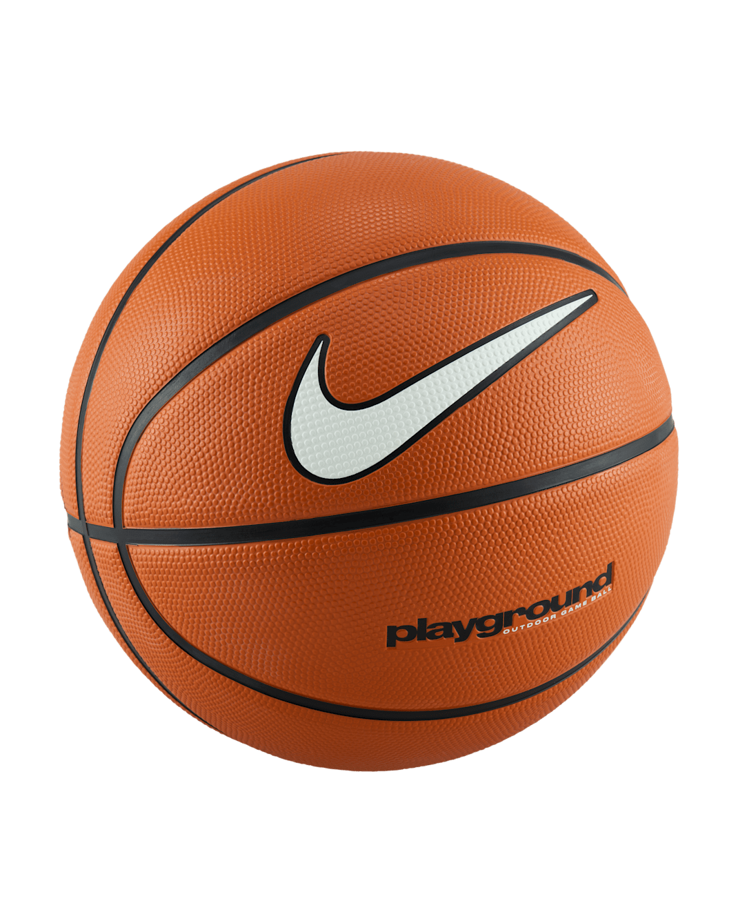 Nike Everyday Playground 8P-basketbold (ikke pustet op) - Dark Amber Court/sort/hvid