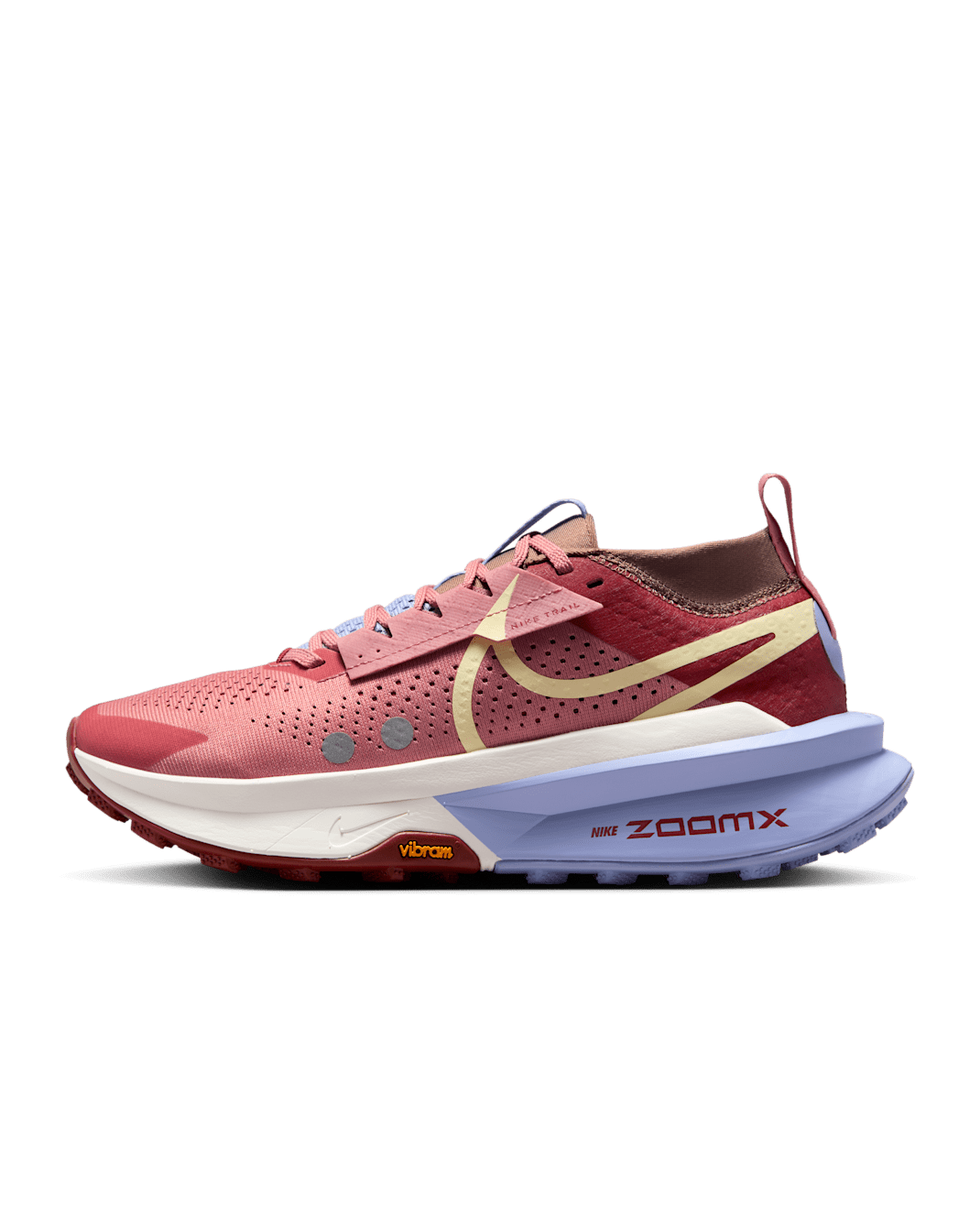 Tenis de trail running para mujer Nike Zegama 2 - Rojo nebulosa/Piedra de Marte/Hielo lila/Alabastro