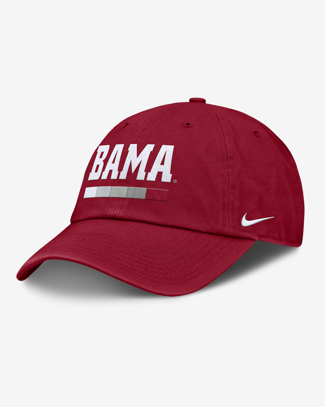 Alabama Primetime Campus Club Men's Nike College Adjustable Hat - Crimson