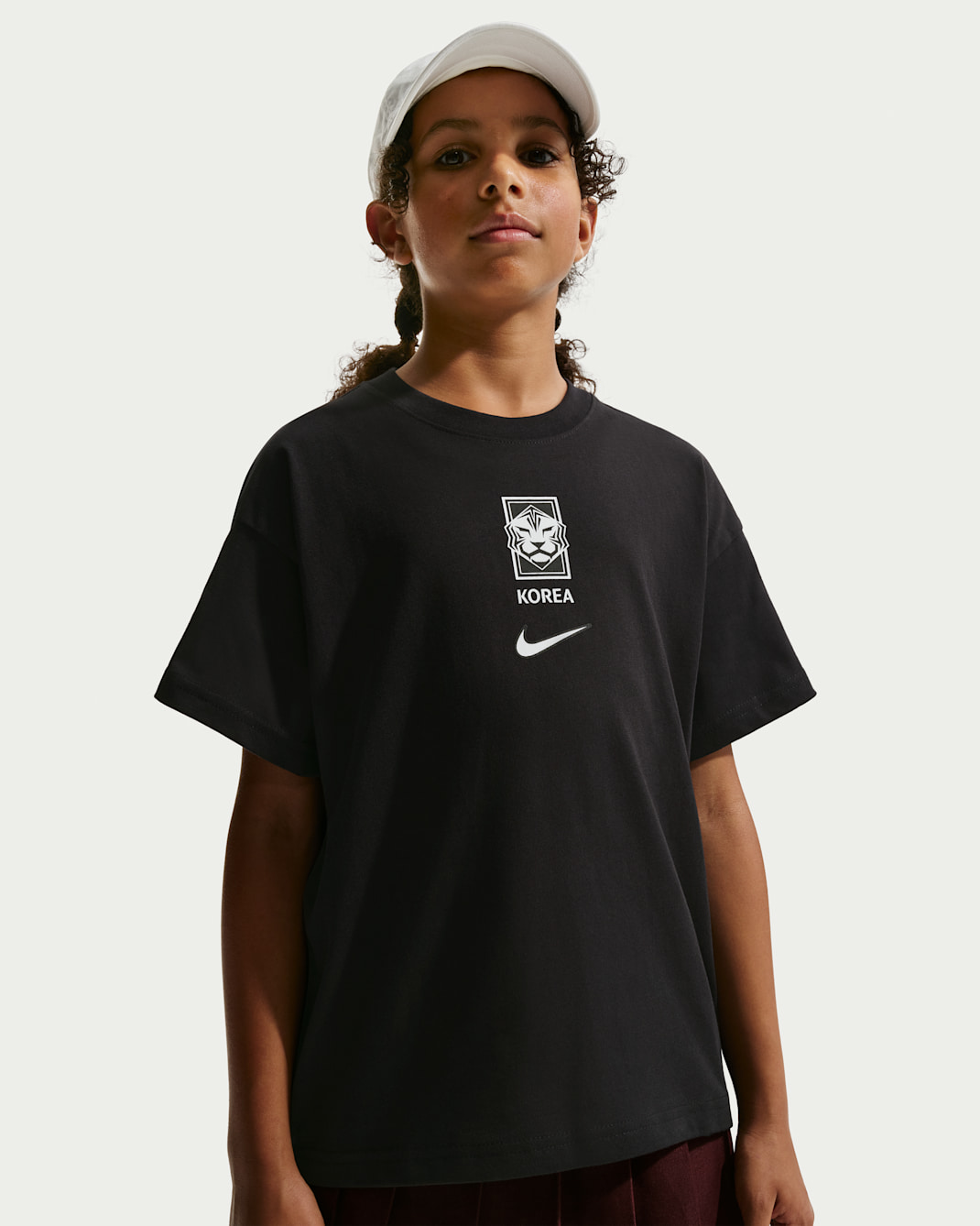 Korea Premium Goalkeeper Big Kids' Nike Soccer T-Shirt - Black