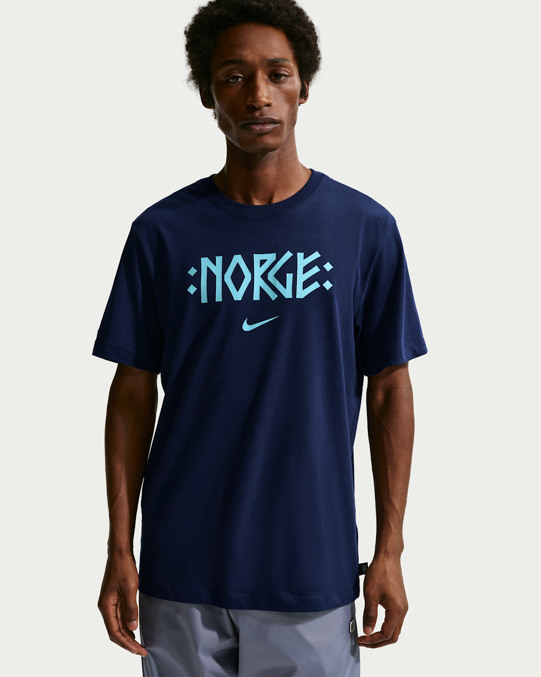 Norway Men's Nike Soccer T-Shirt - Blue Void
