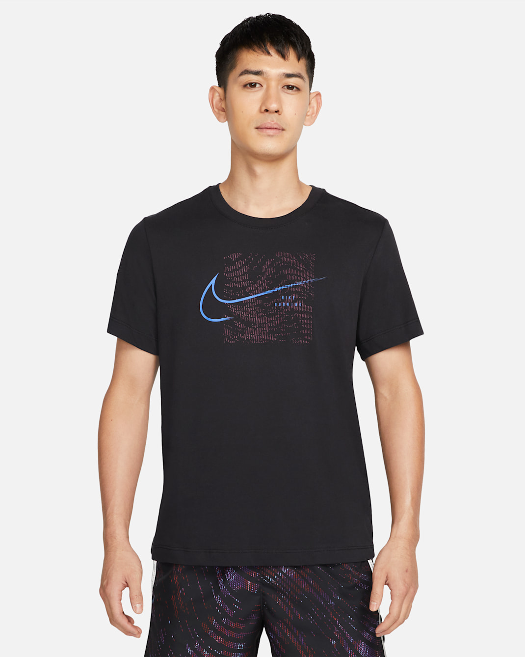 Nike Dri-FIT Run Division Running T-Shirt - Black