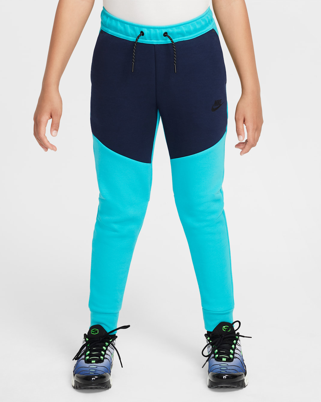 Nike Sportswear Tech Fleece Big Kids' Joggers - Dusty Cactus/Obsidian/Black/Black