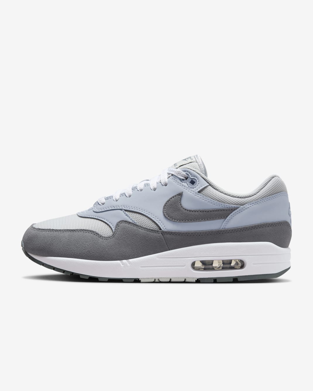 รองเท้าผู้ชาย Nike Air Max 1 - Photon Dust/Wolf Grey/ขาว/Smoke Grey