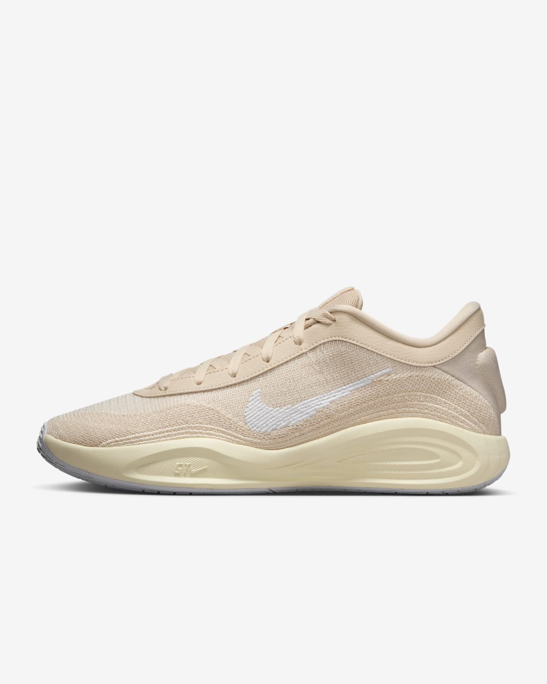G.T. Hustle Academy Basketball Shoes - Oatmeal/Coconut Milk/White