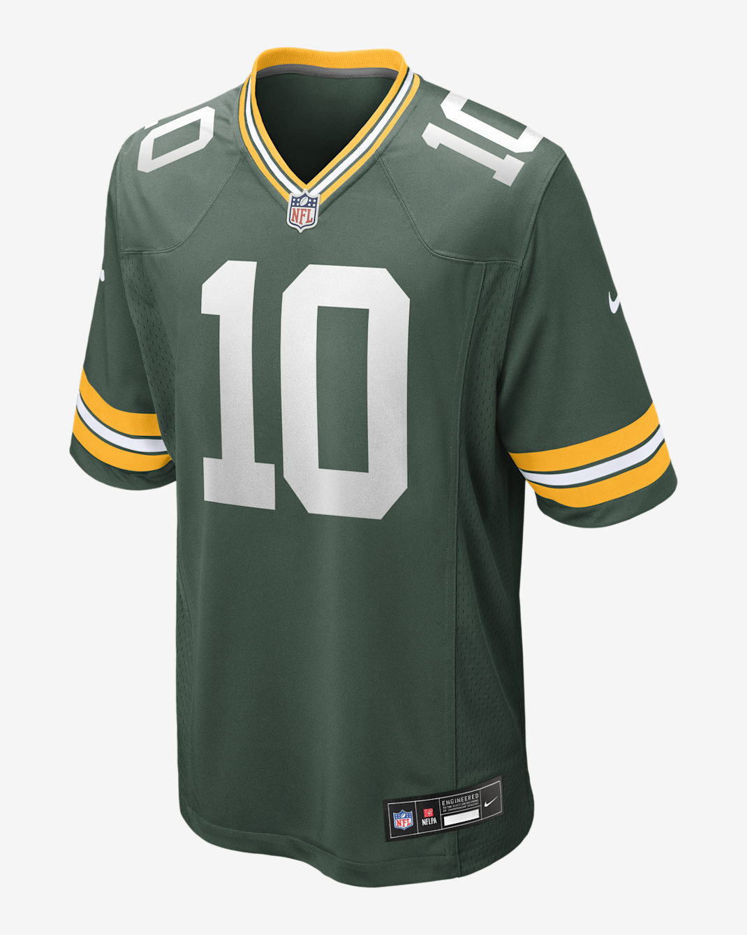 Camiseta game para hombre NFL Green Bay Packers (Jordan Love) - Abeto