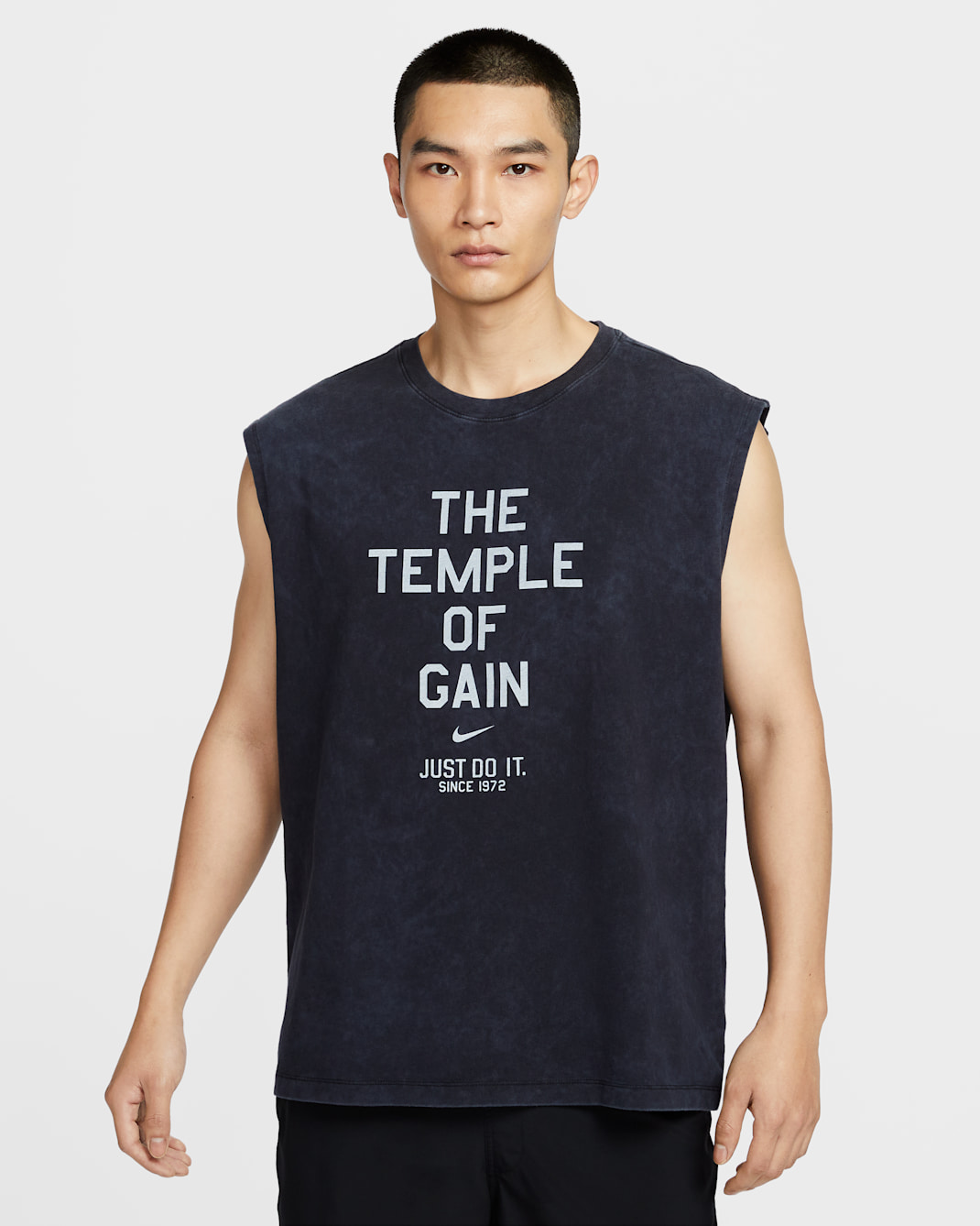 Nike Men's Sleeveless T-Shirt - Black