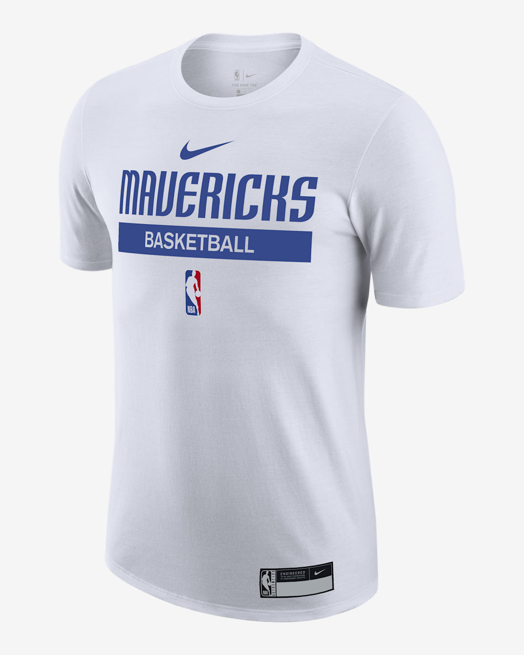 Dallas Mavericks Men's Nike Dri-FIT NBA Training T-Shirt - White