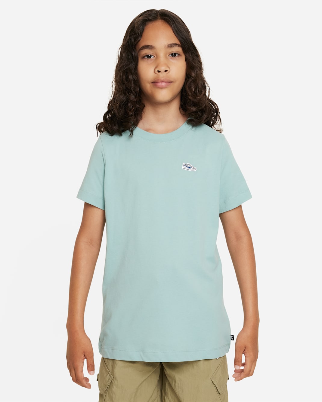 Nike SB Dri-FIT Older Kids' T-Shirt - Mineral