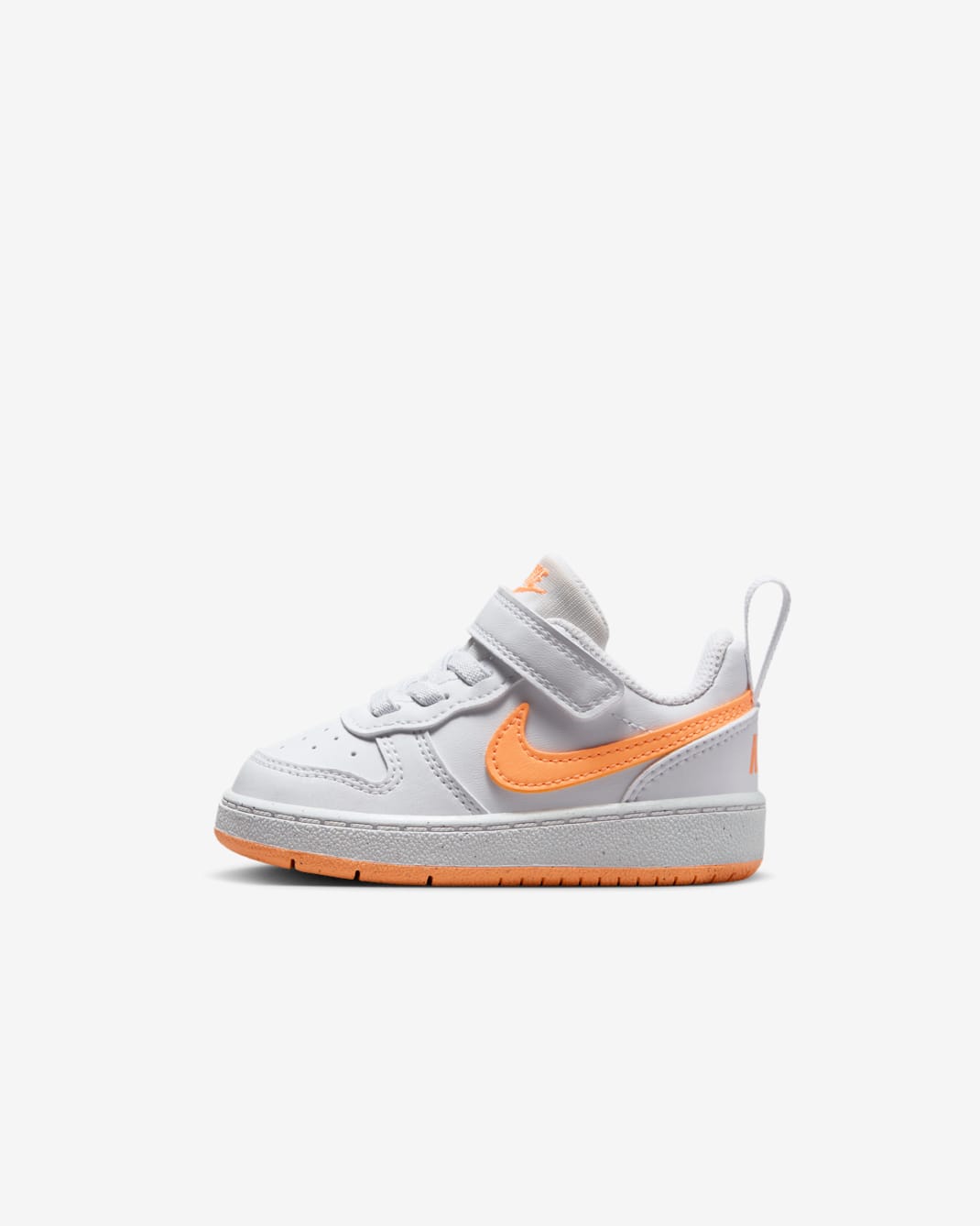 Nike Court Borough Low Recraft Baby/Toddler Shoes - White/White/Peach Cream