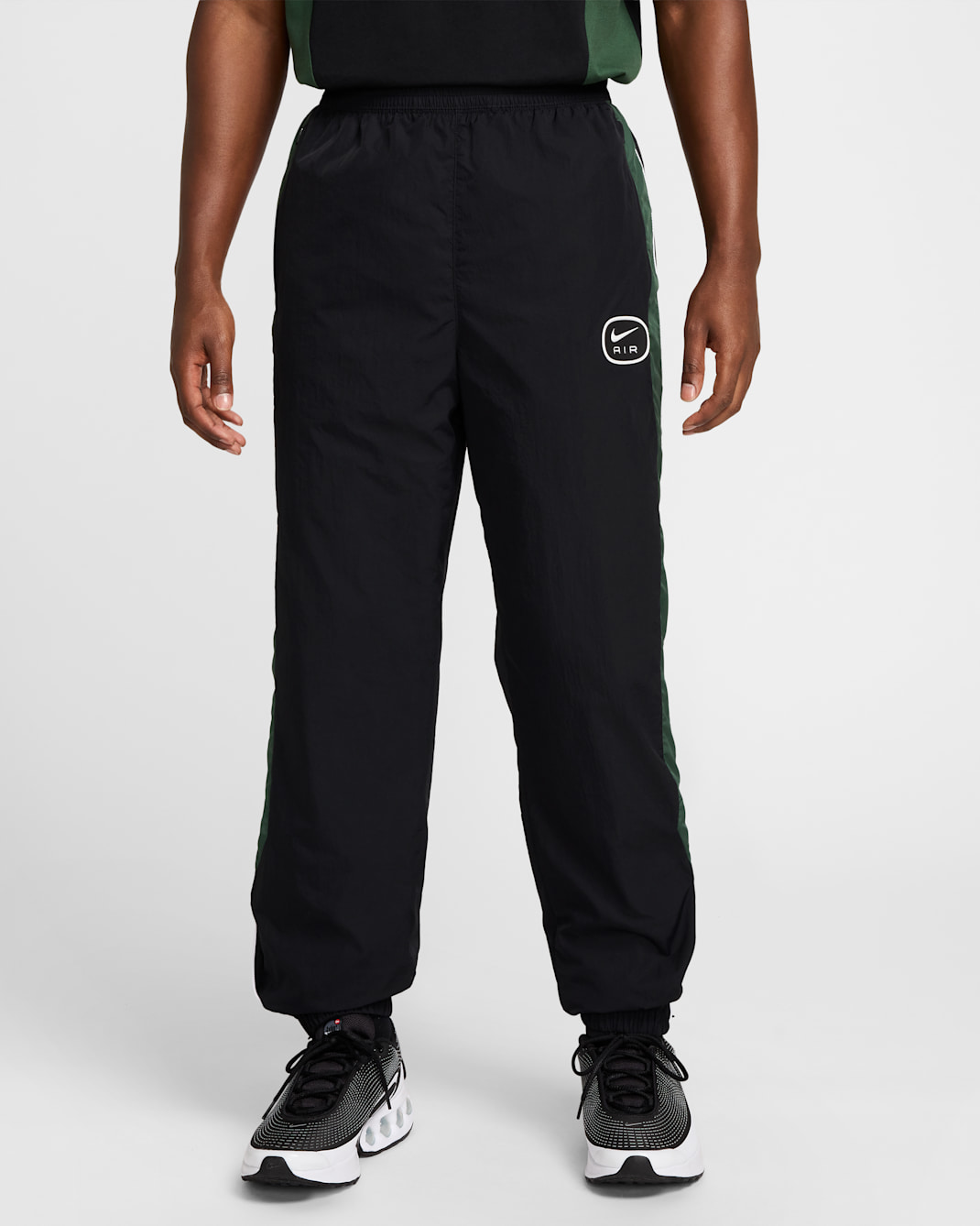 Nike Air Herren-Webhose - Schwarz/Fir/Weiß