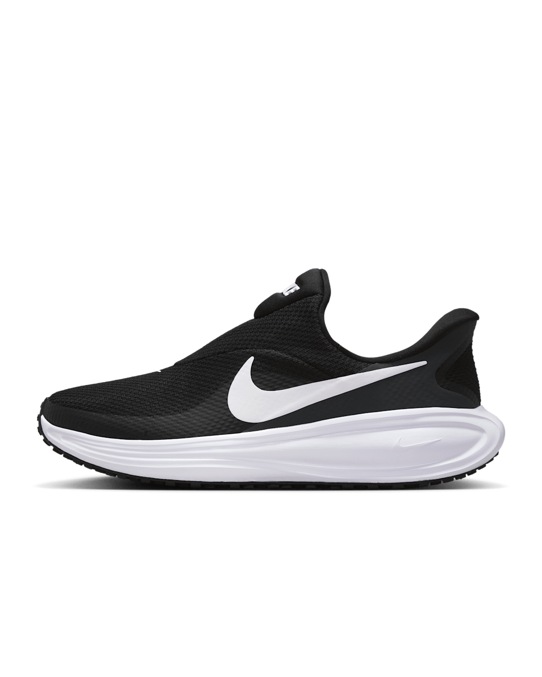 Nike Revolution 8 EasyOn Women's Road Running Shoes - Black/Anthracite/Wolf Grey/White