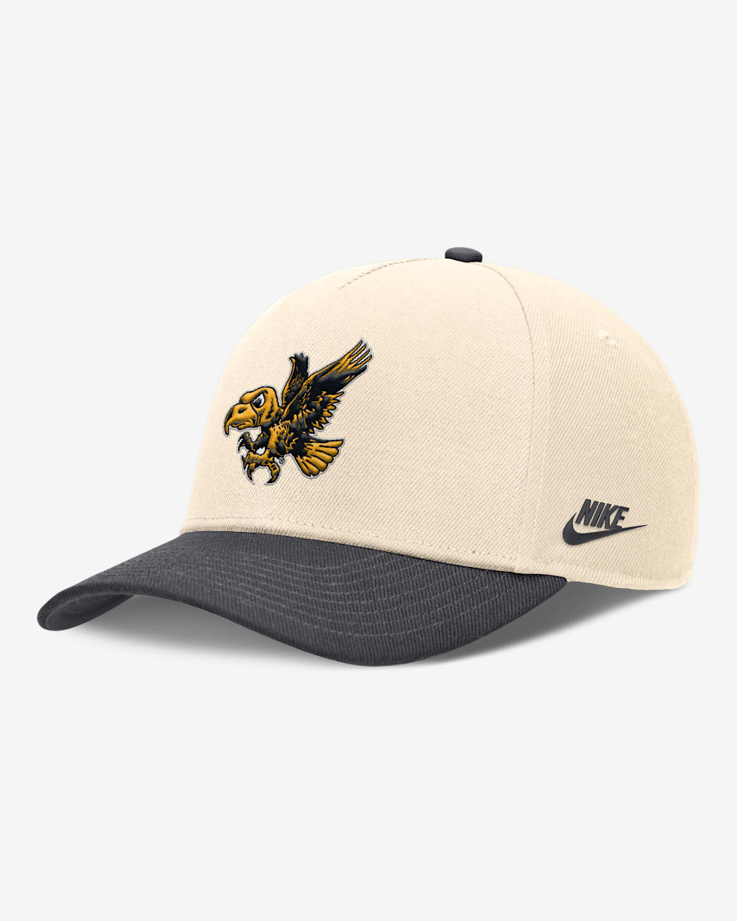 Iowa Primetime Rise Academic Men's Nike Dri-FIT College Adjustable Hat - Natural