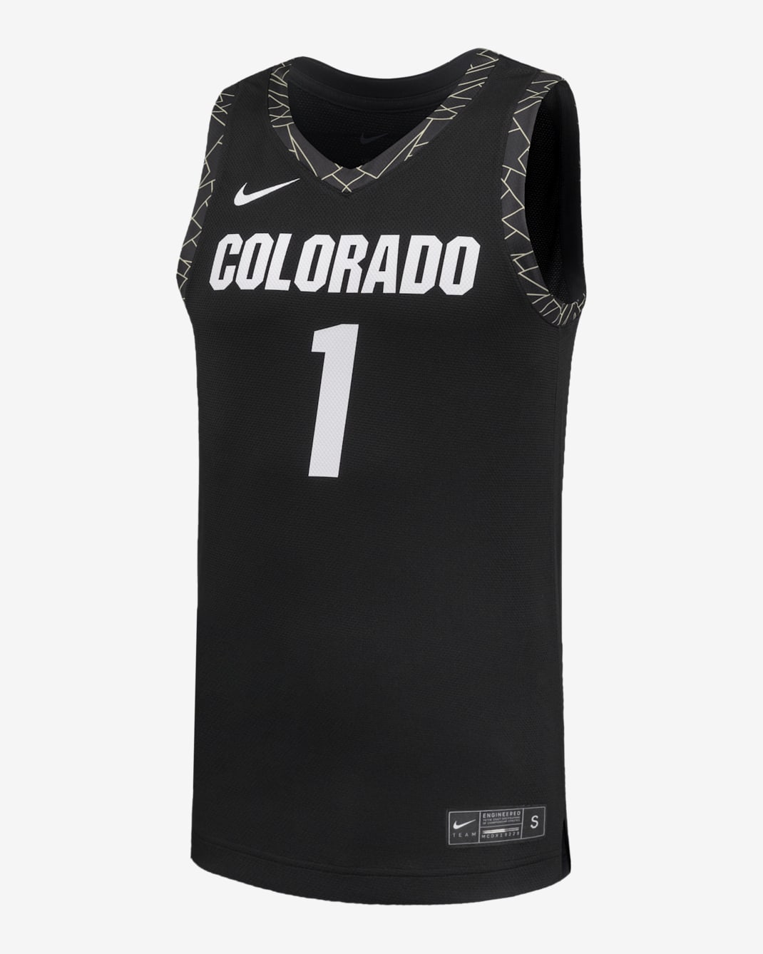 Colorado Men's Basketball Nike College Replica Jersey - Black