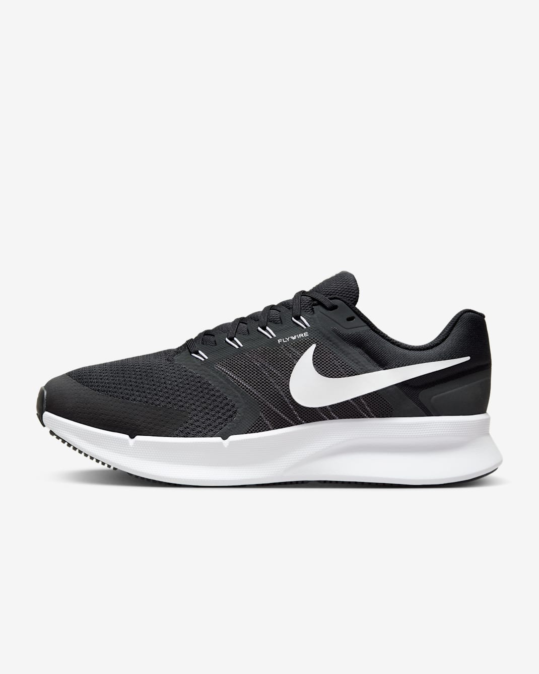 Nike Run Swift 3 Men's Road Running Shoes (Extra Wide) - Black/Dark Smoke Grey/White