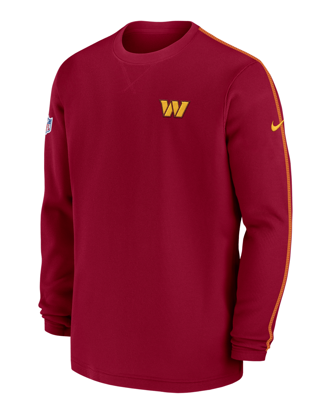 Washington Commanders Sideline Coach Men’s Nike NFL Long-Sleeve Top - Red/Gold