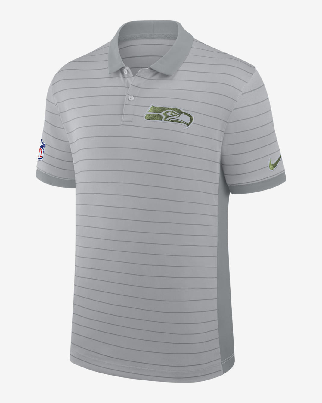 Seattle Seahawks Rivalries Collection Sideline Victory Men's Nike Dri-FIT NFL Polo - Grey